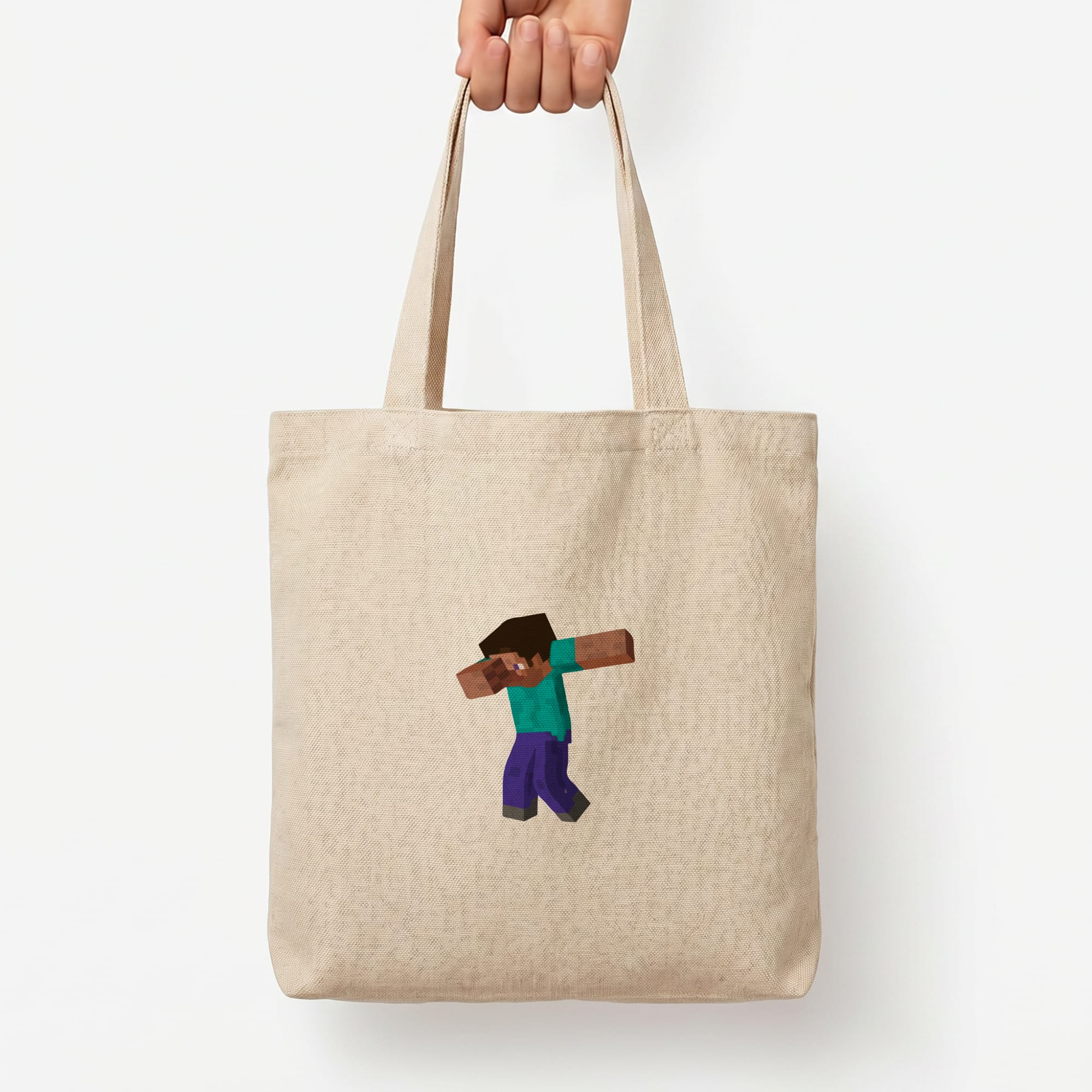 Steve Dab - Mining Tote Bag — Natural / Large