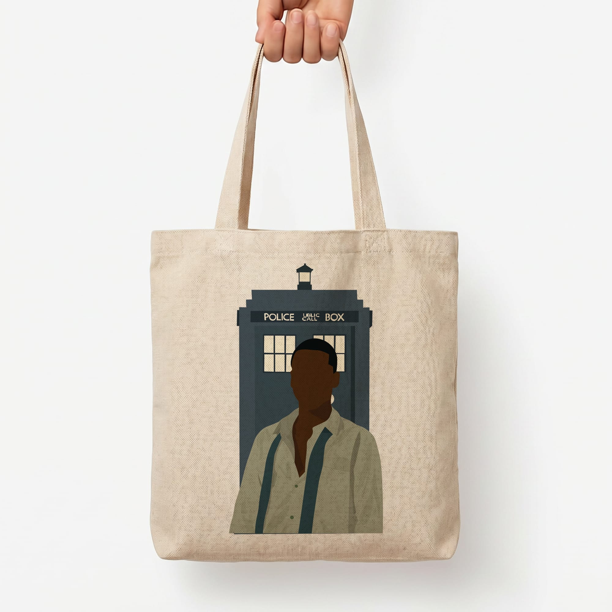 The Doctor Tote Bag — Natural / Large