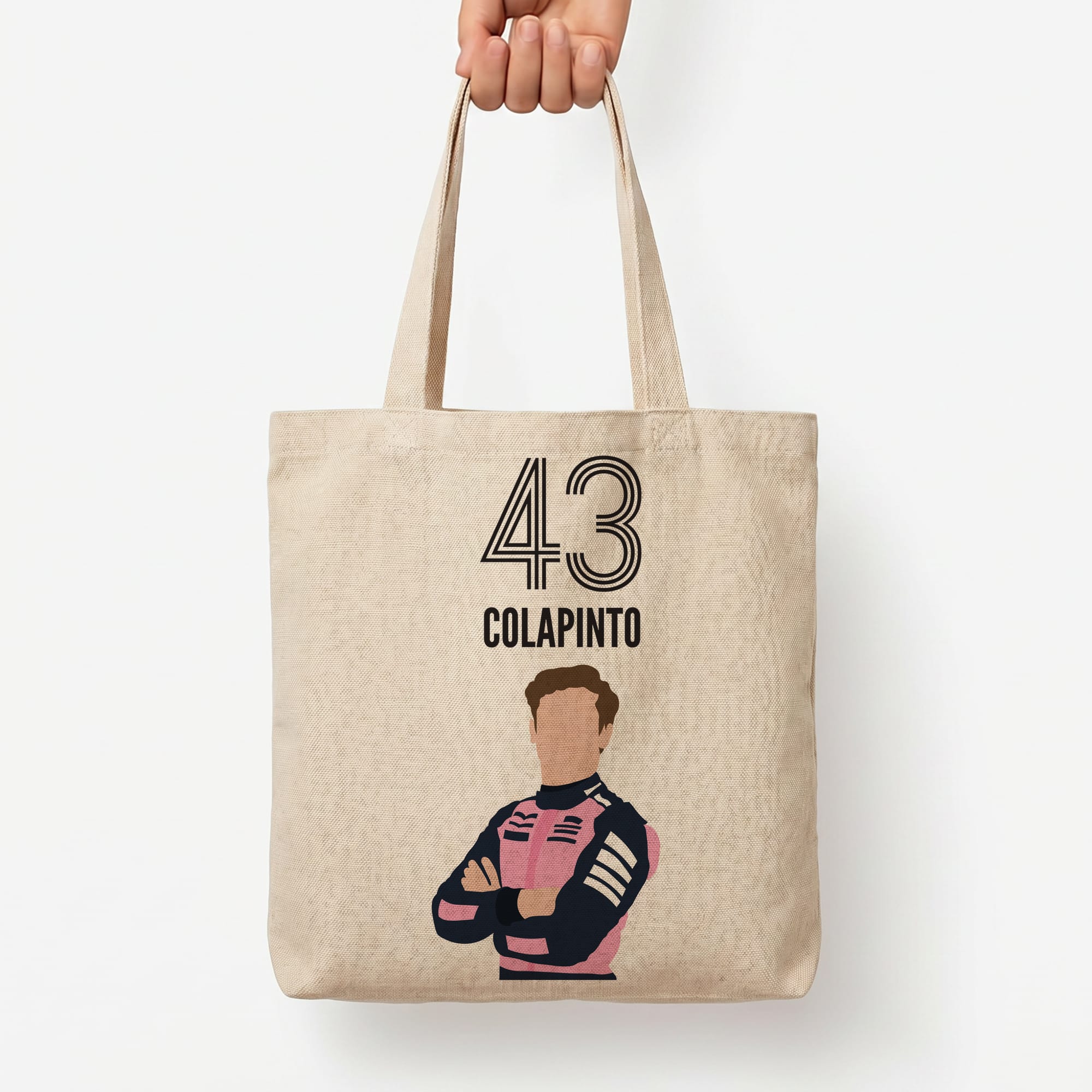 Colapinto 2026 Tote Bag — Natural / Large