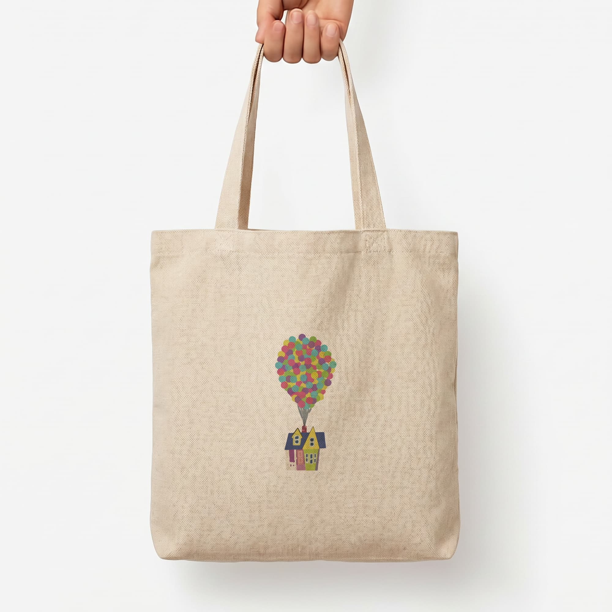House Up Tote Bag — Natural / Large