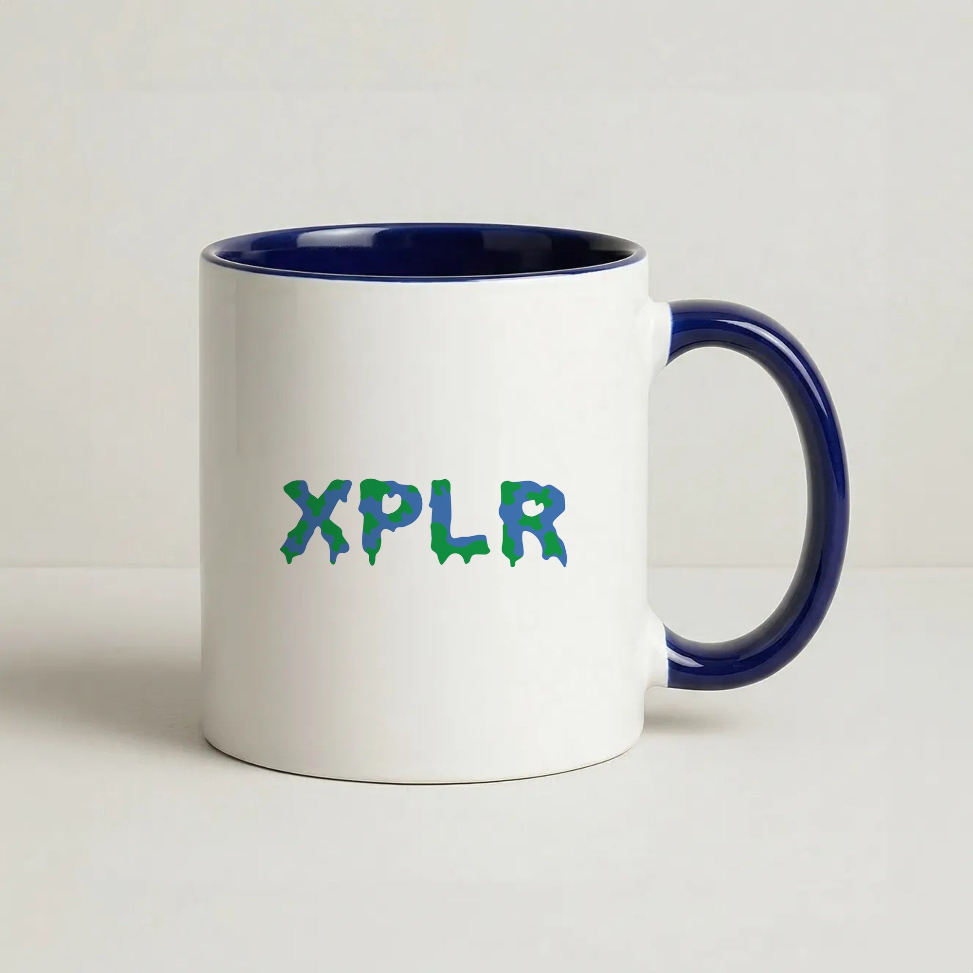 XPLR - S & C Coffee Navy Blue Mug