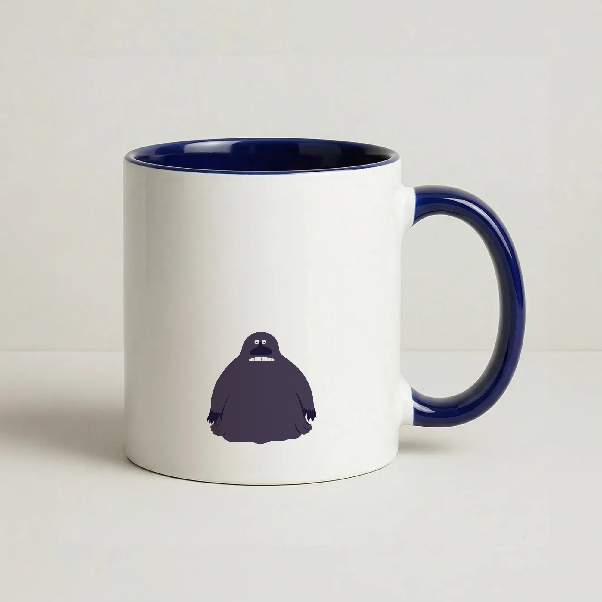 The Groke Coffee Navy Blue Mug