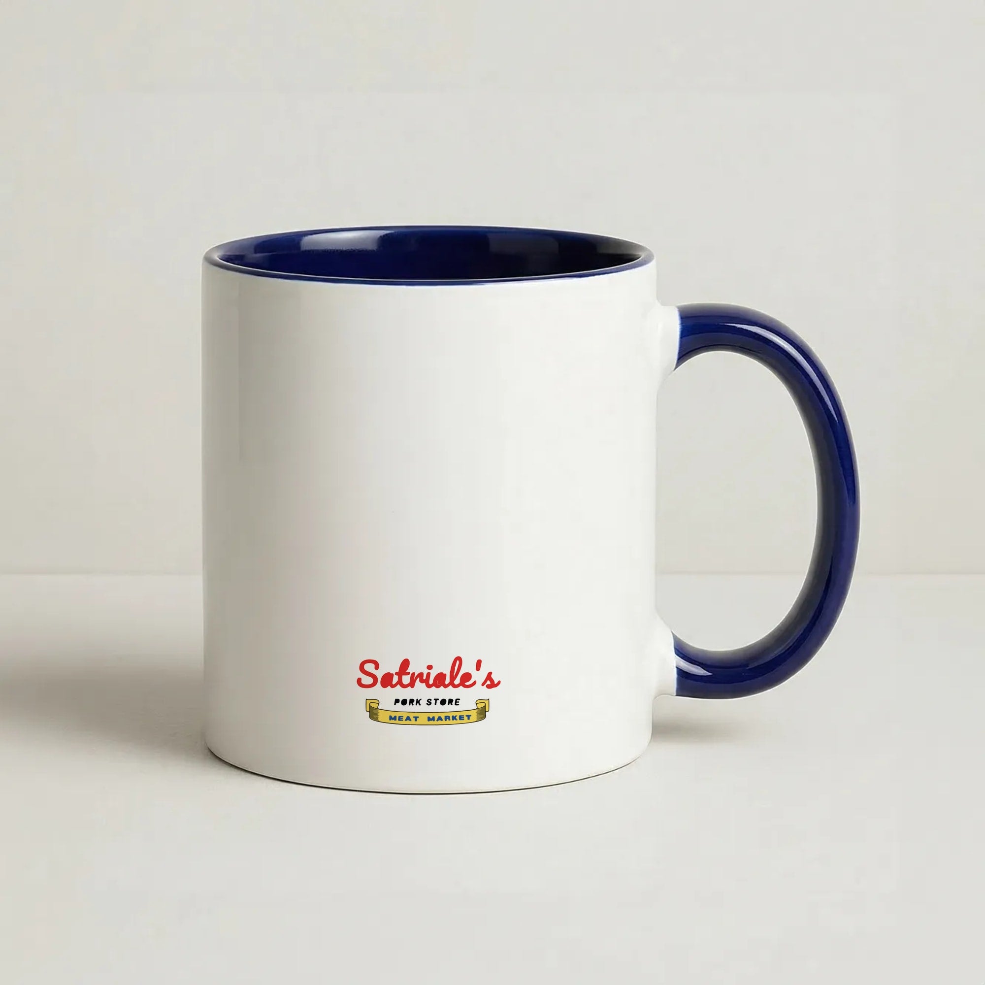 Satriale's Coffee Navy Blue Mug
