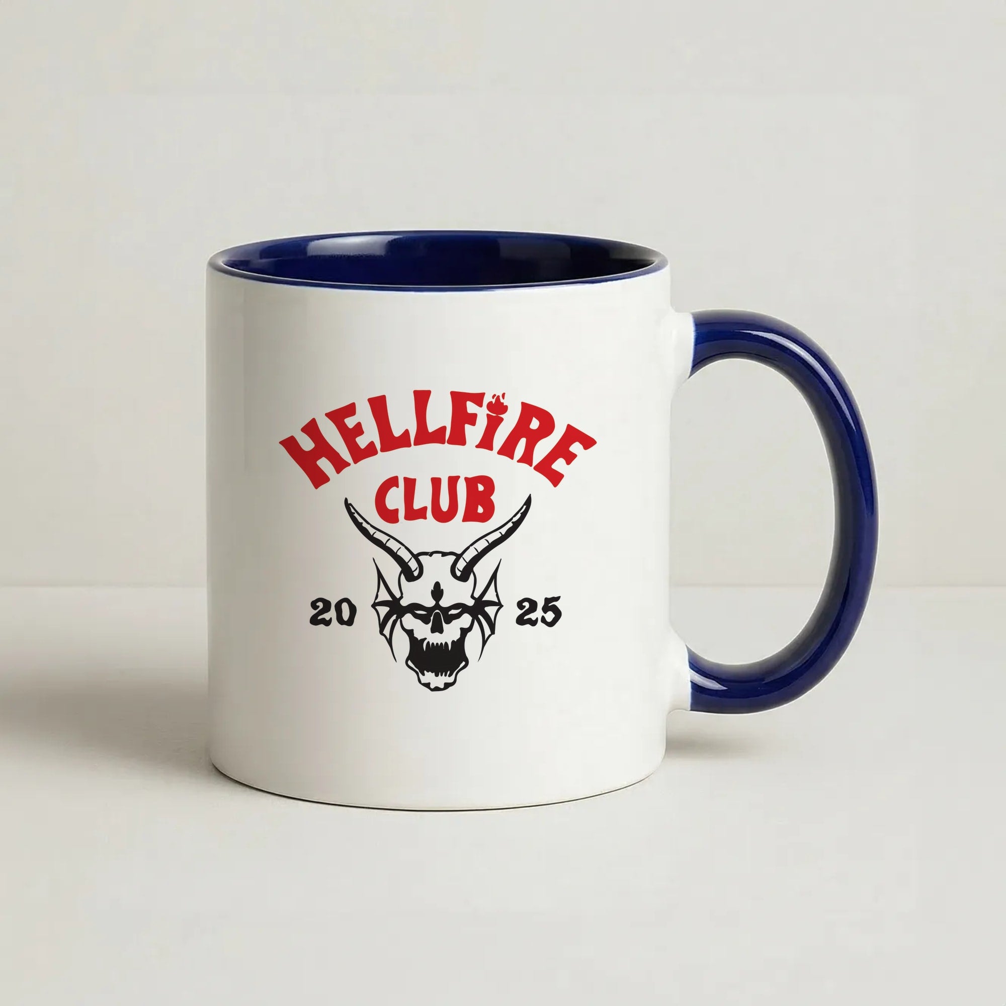 Hellfire Club 2025 Coffee Navy Blue Mug