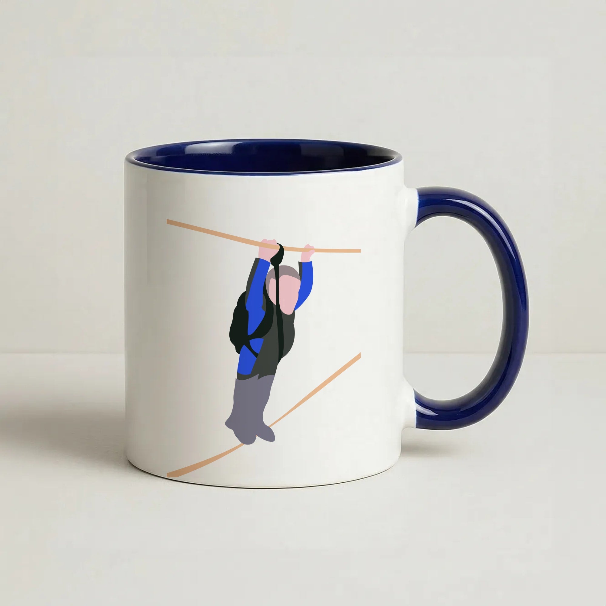 Warwick - British Pop Culture Coffee Navy Blue Mug