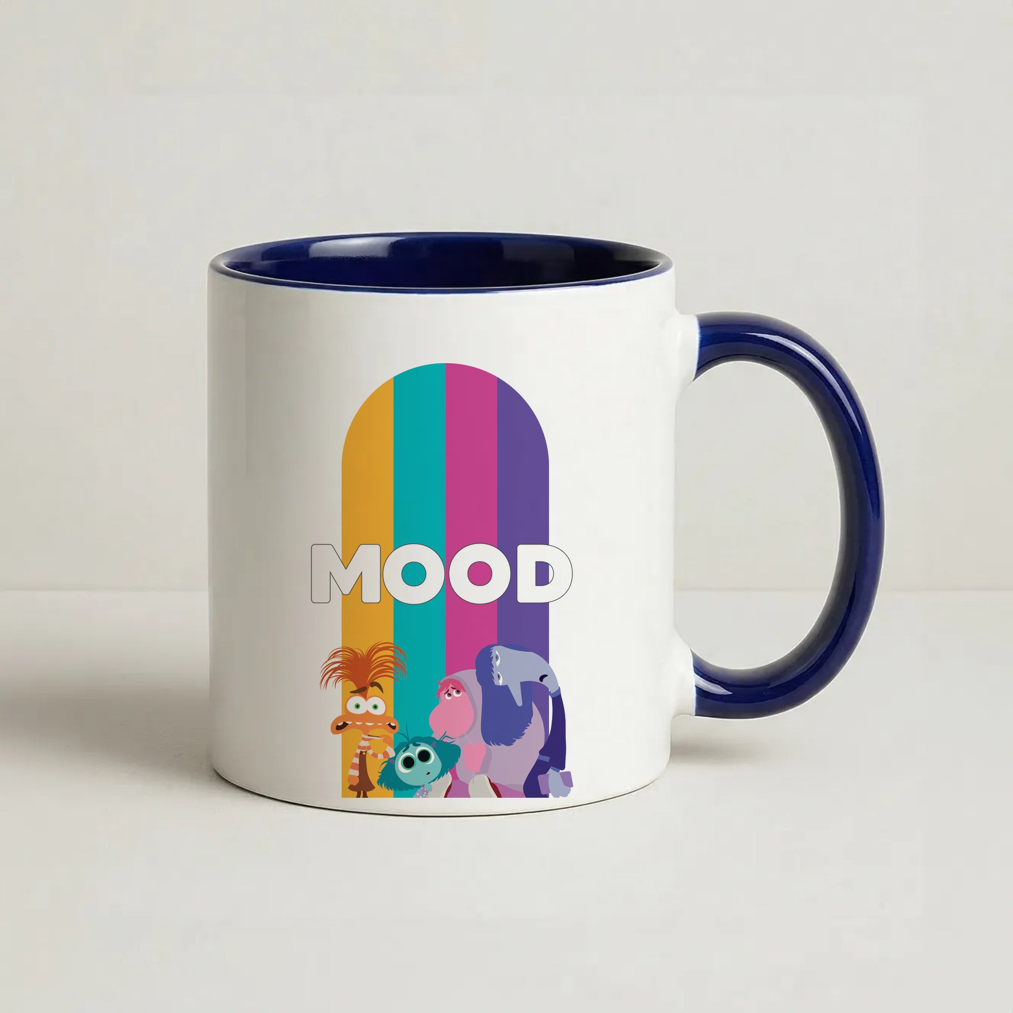 Mood - Inside Out Coffee Navy Blue Mug