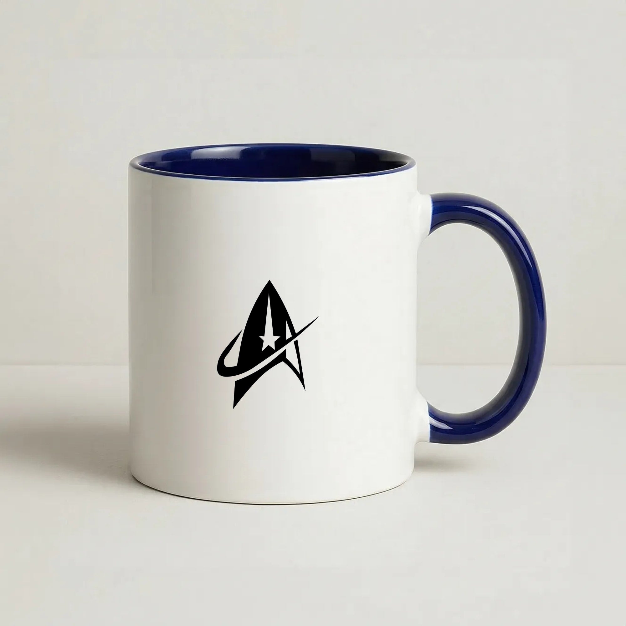 Logo Coffee Navy Blue Mug