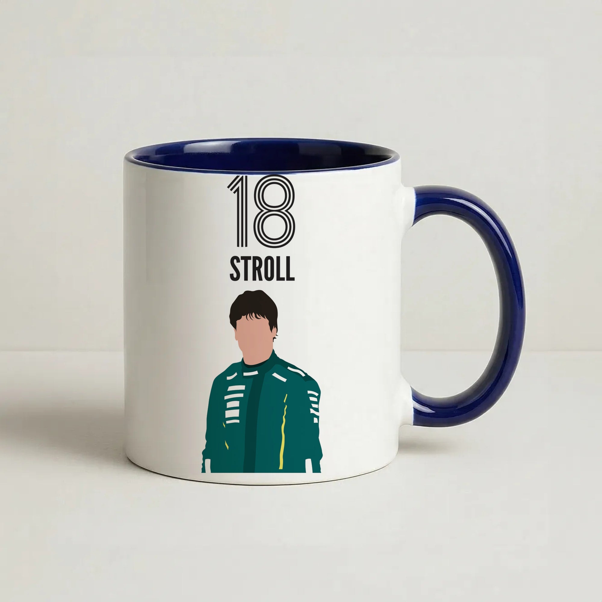 Stroll 2026 Coffee Navy Blue Mug