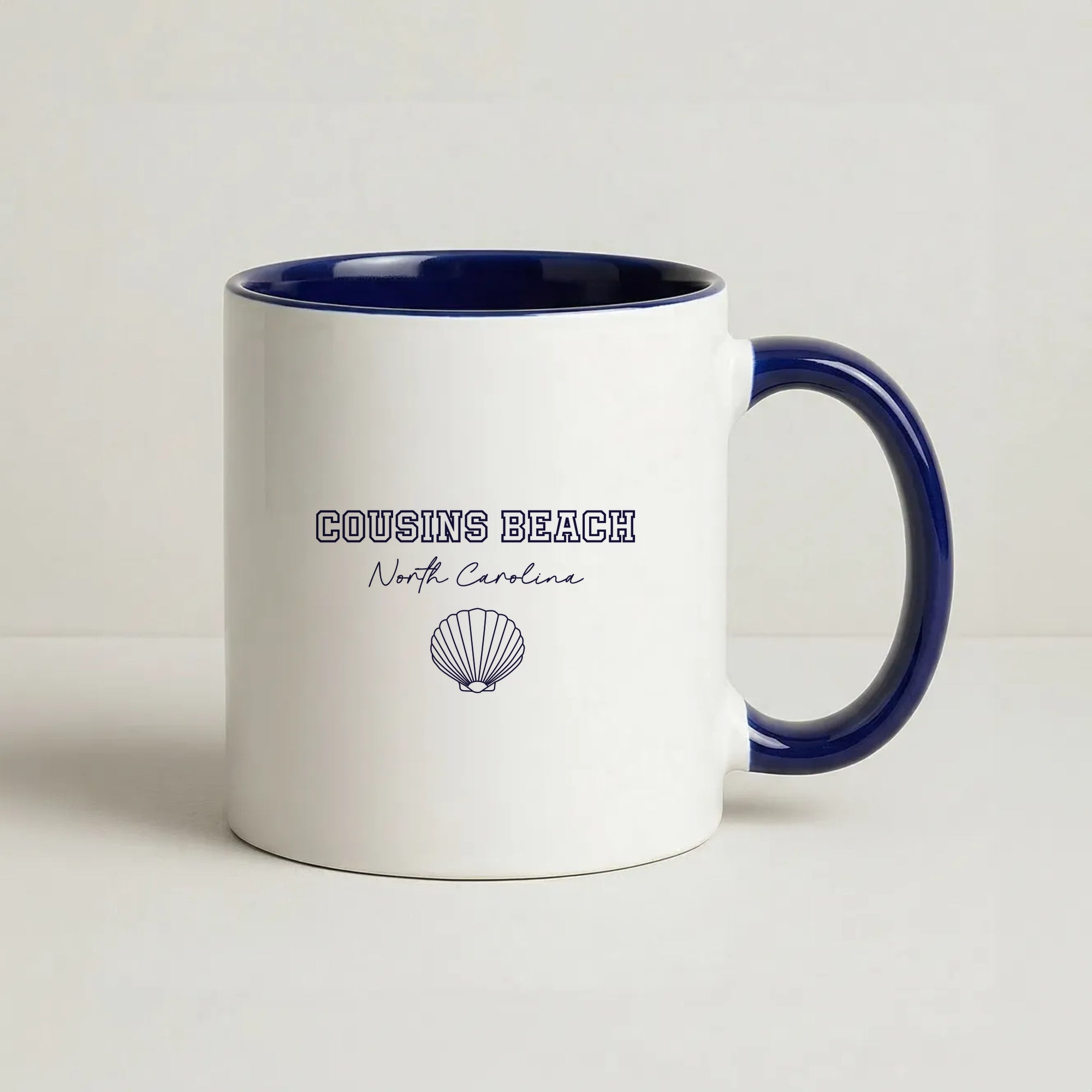 Cousins Beach - TSITP Coffee Navy Blue Mug