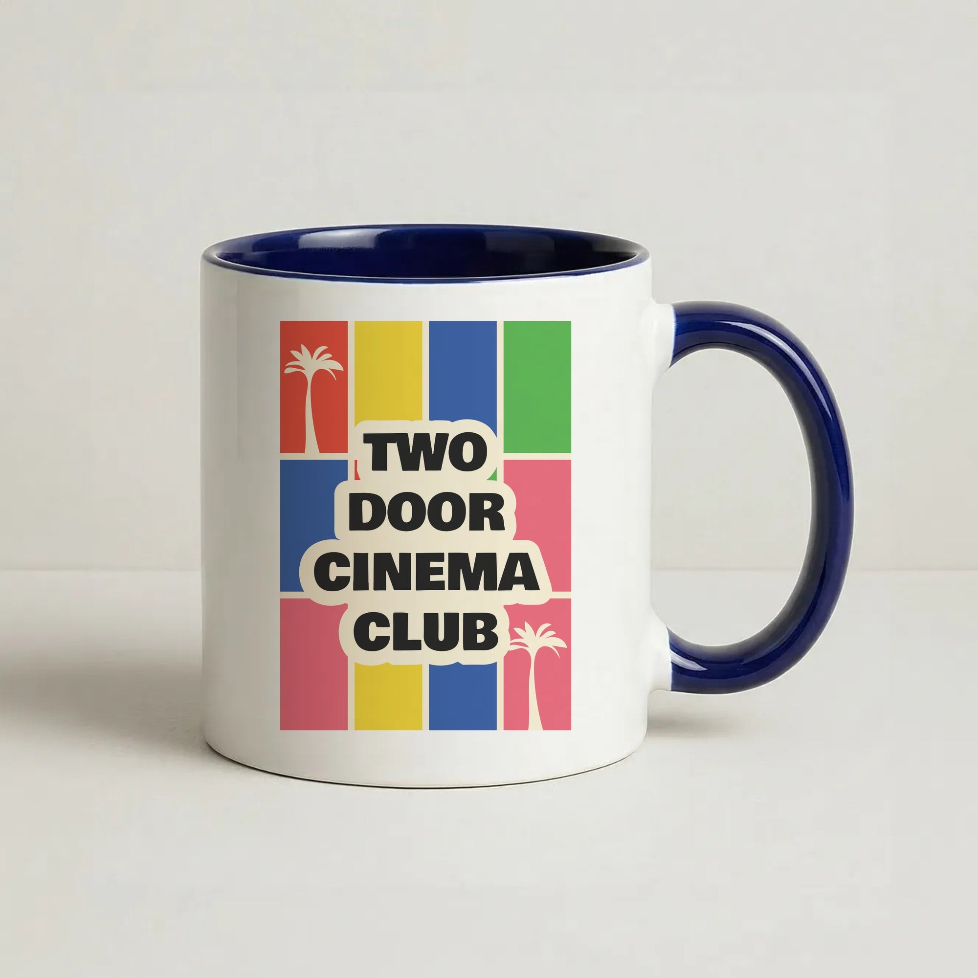 Two Door Cinema Club - Festival Coffee Navy Blue Mug