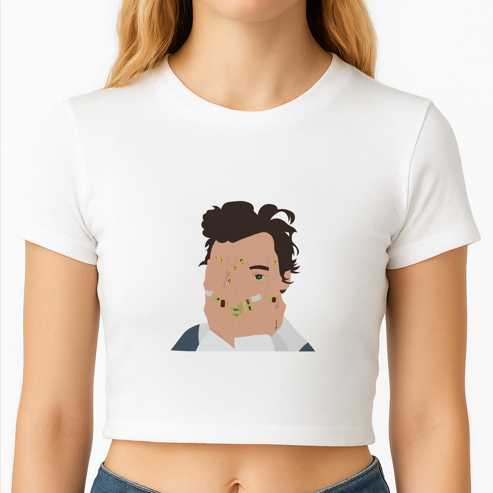 Smiley - Harry Crop Top
