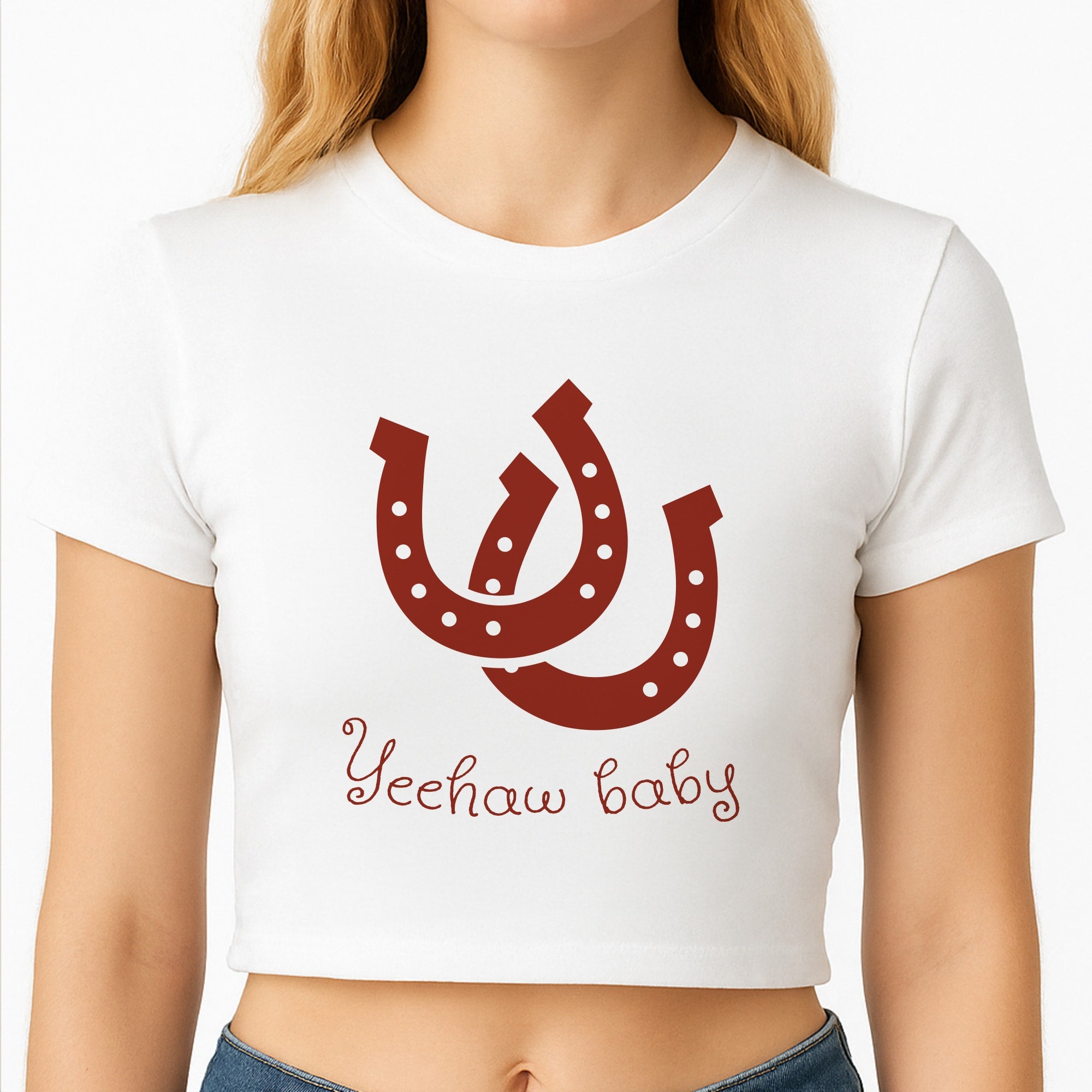 Yee-Haw Baby  Crop Top