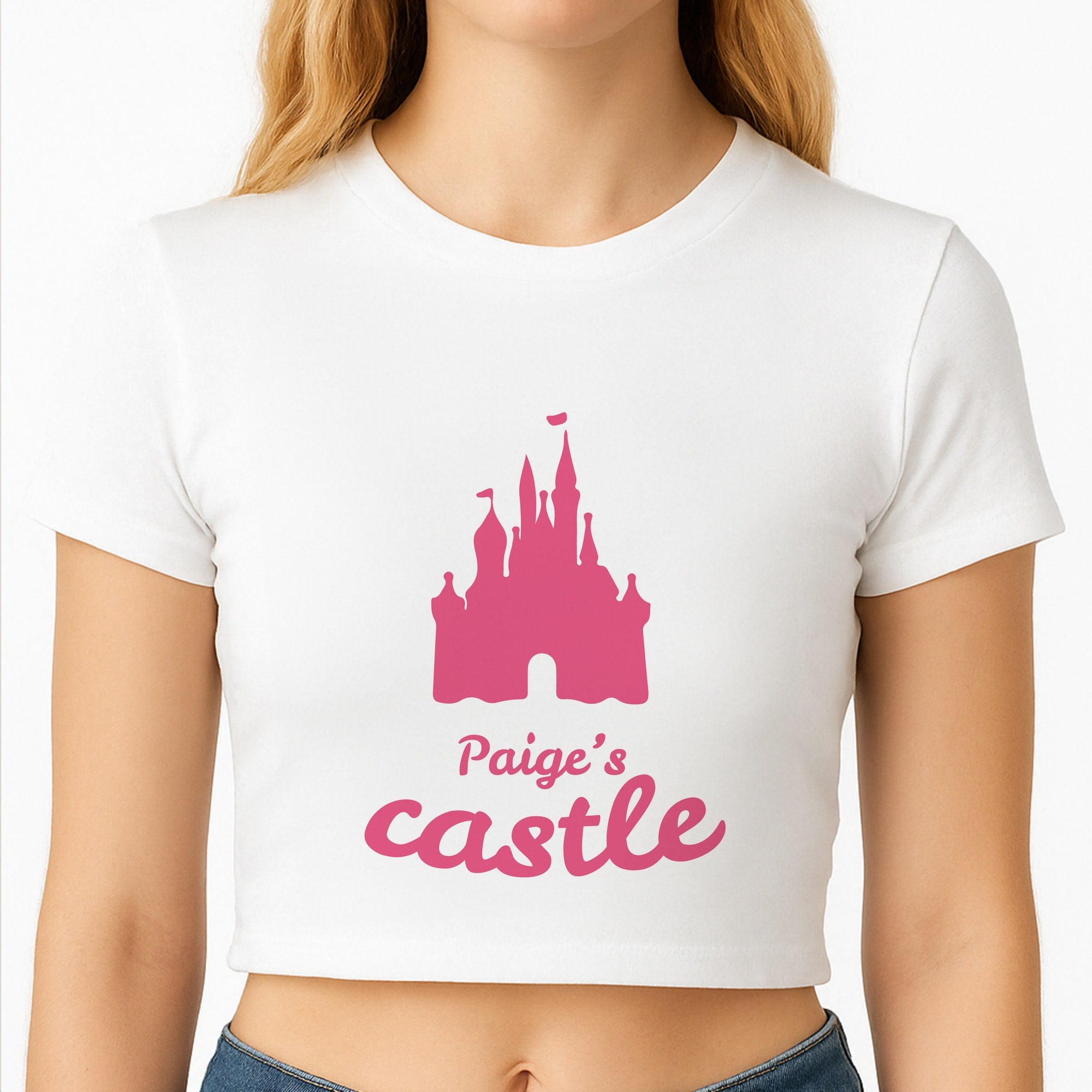 Fairytale Castle - Personalised Fairytale Crop Top