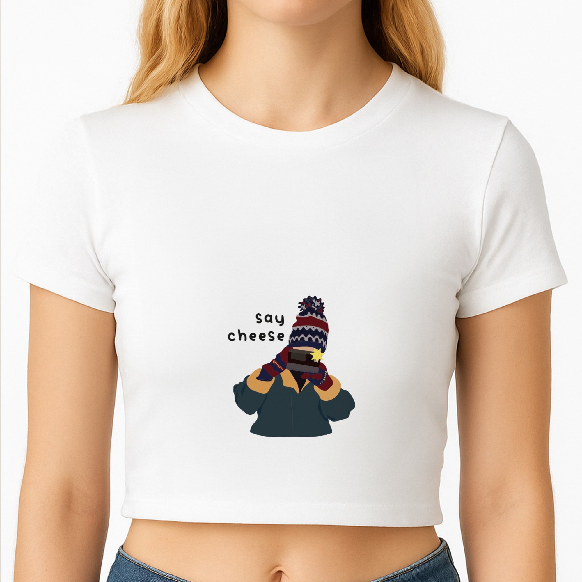 Say Cheese Crop Top