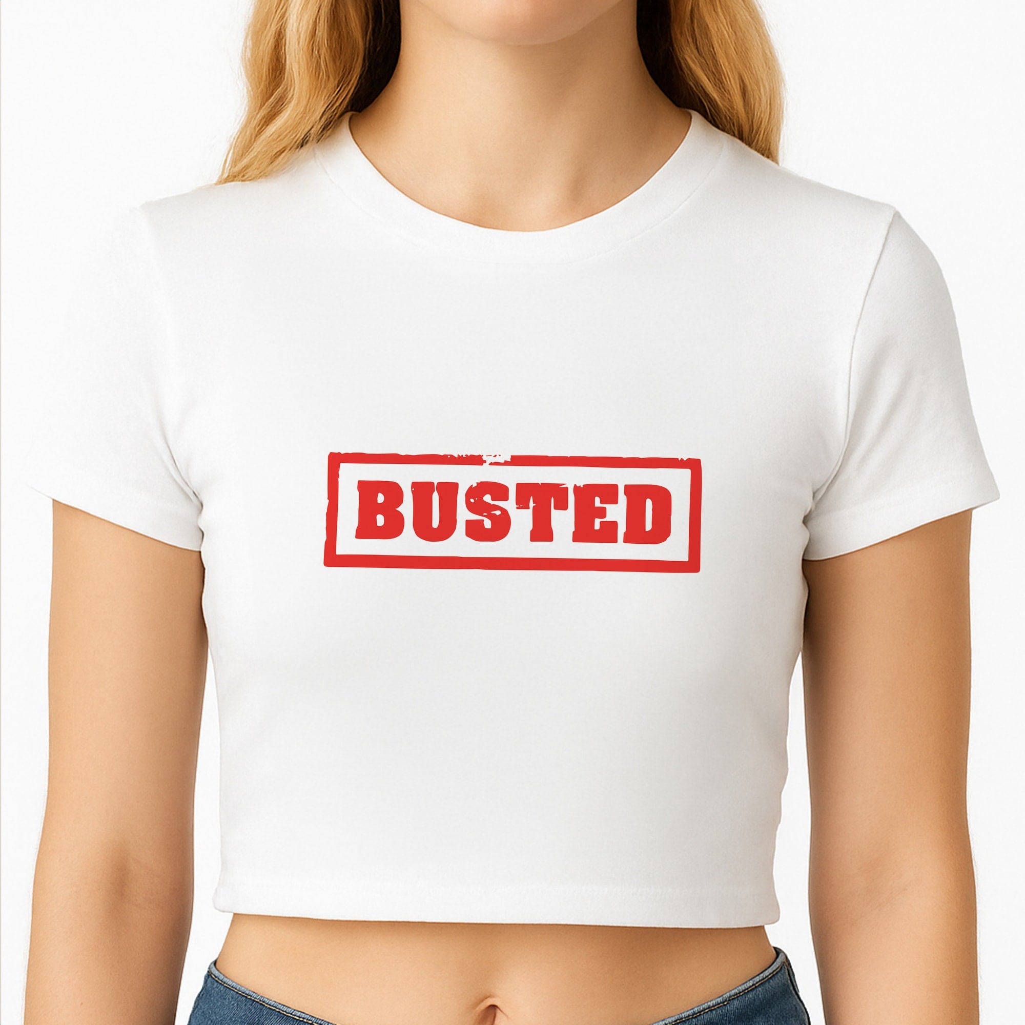 Band Logo - Bust Band Crop Top