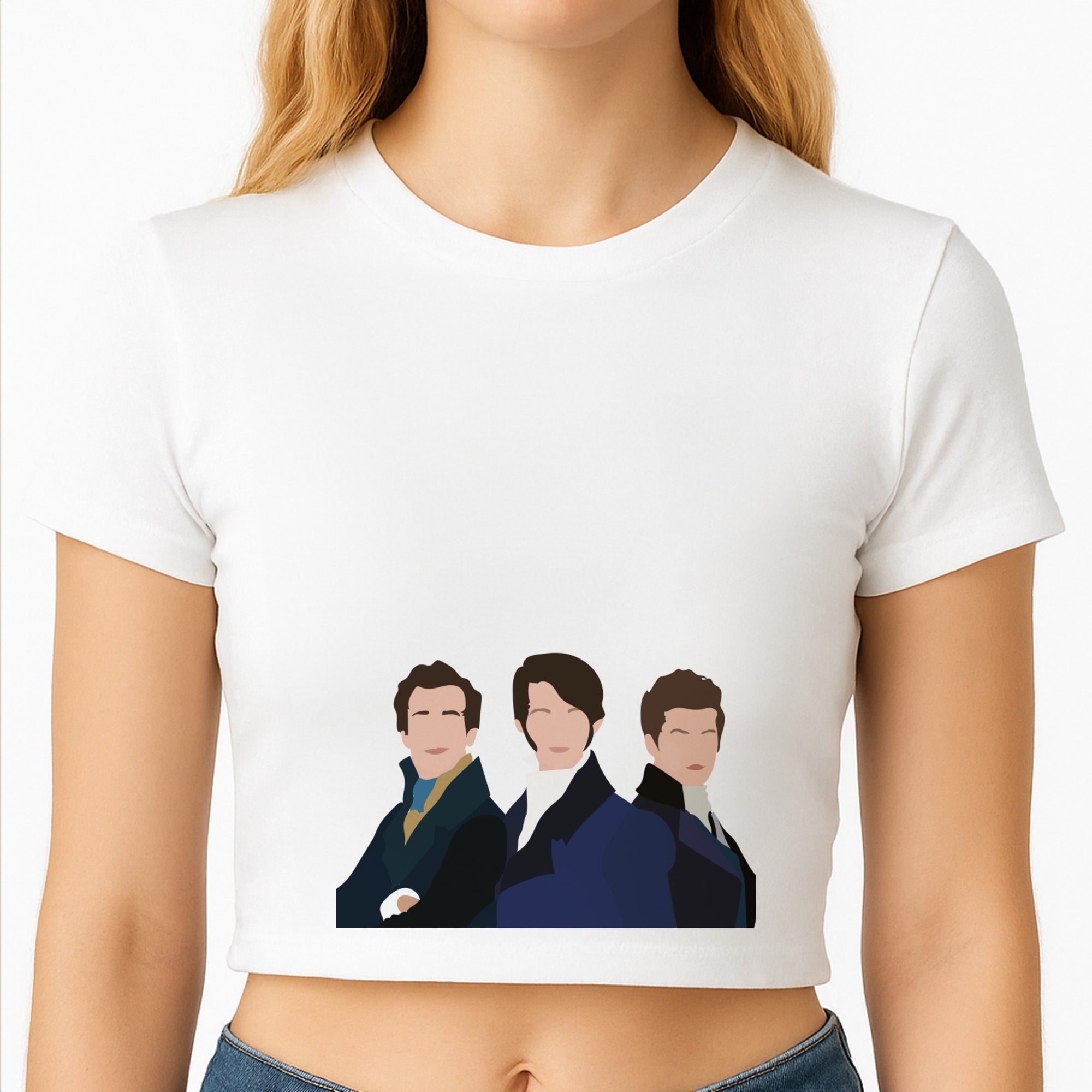 Regency Era Boys Crop Top