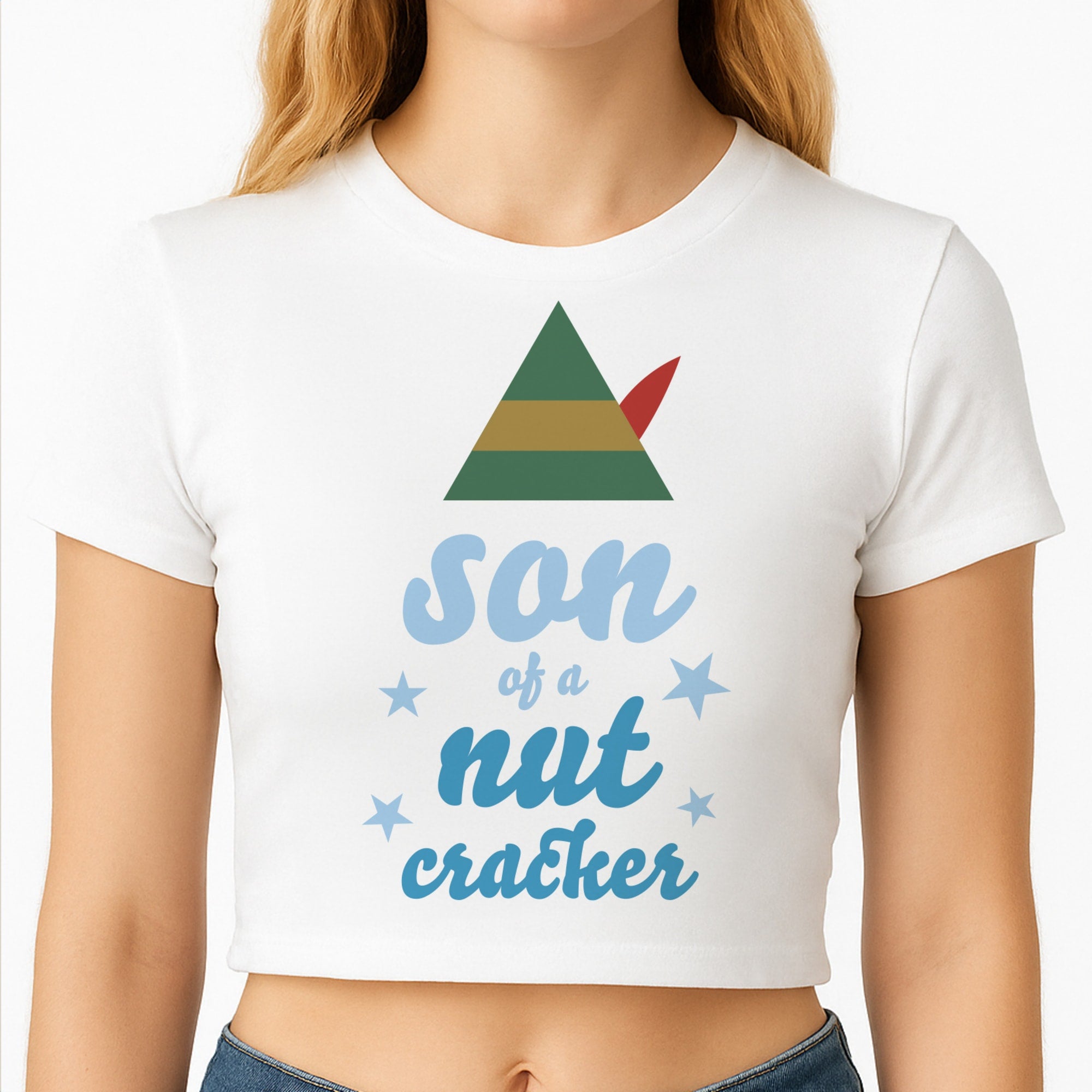 Son Of A Nut Cracker - Elf Crop Top