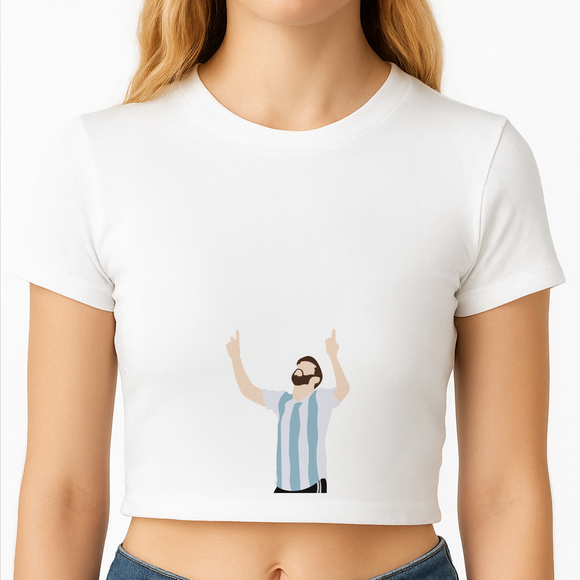 Argentina - Messi Crop Top