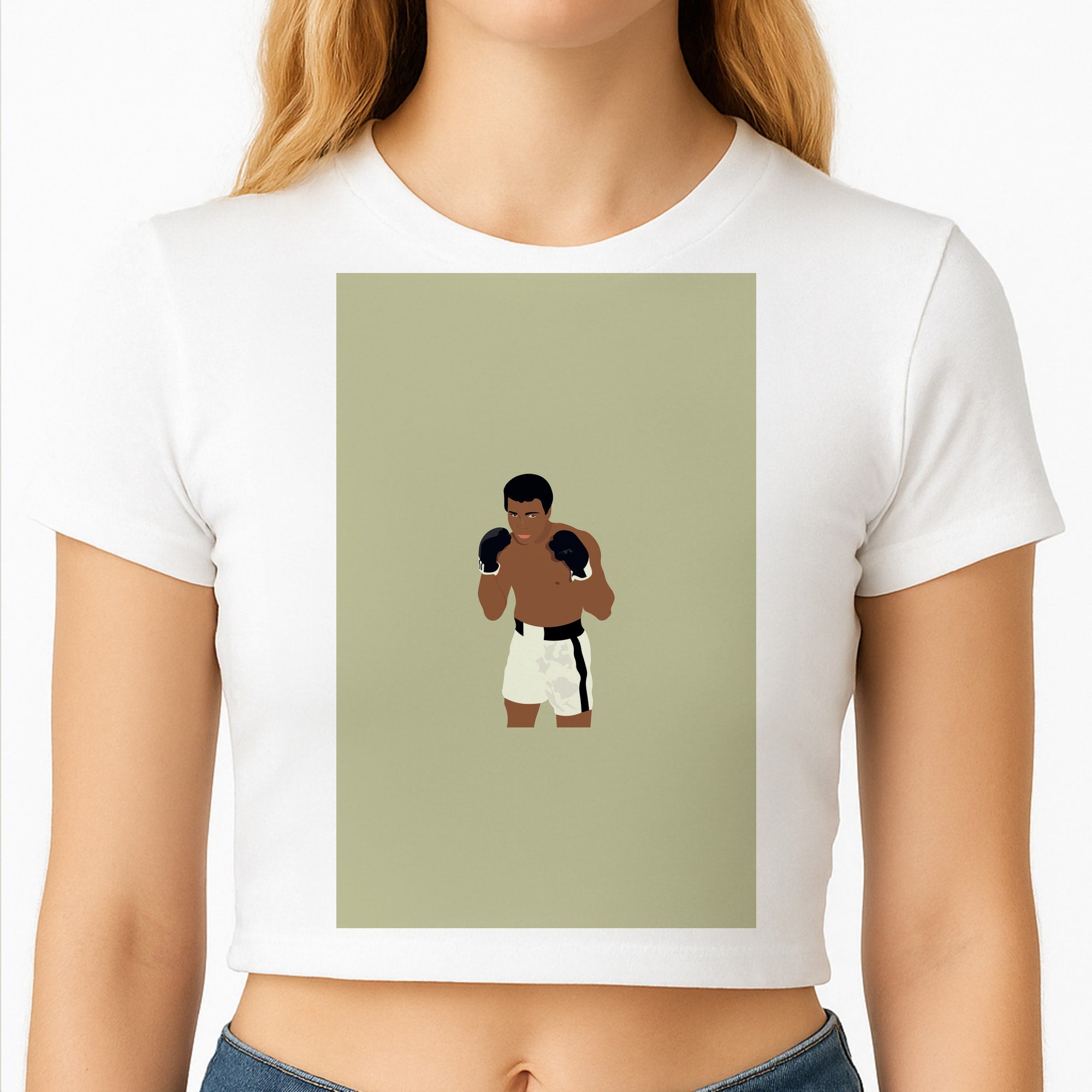 Ali - Boxing Crop Top