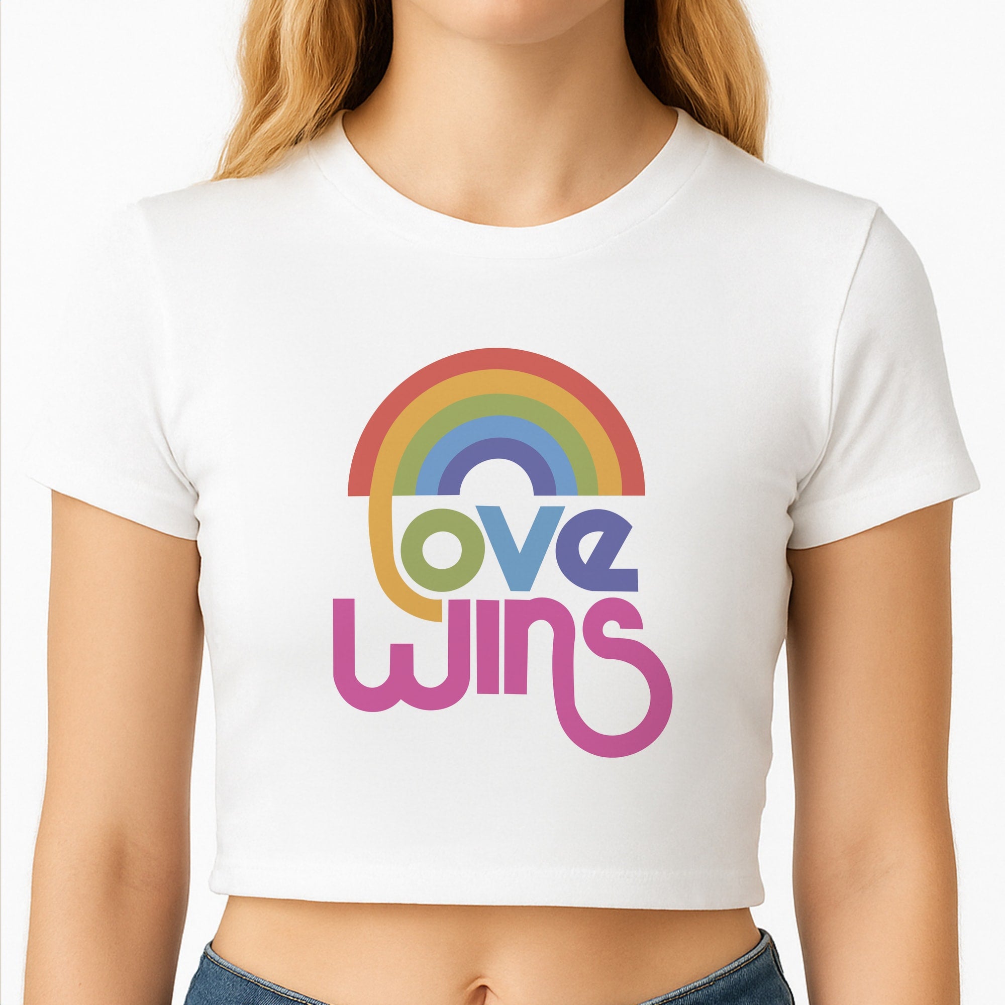 Love Wins - Pride Crop Top