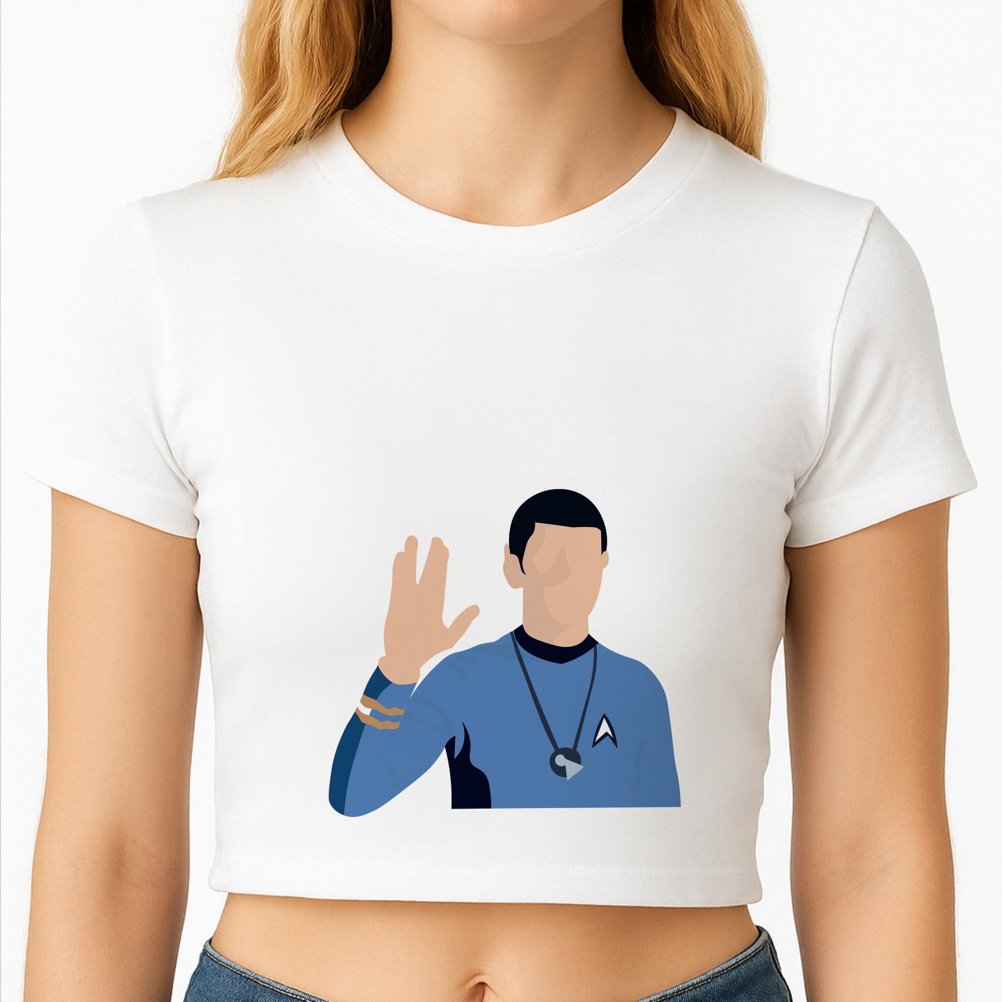 Spock Crop Top