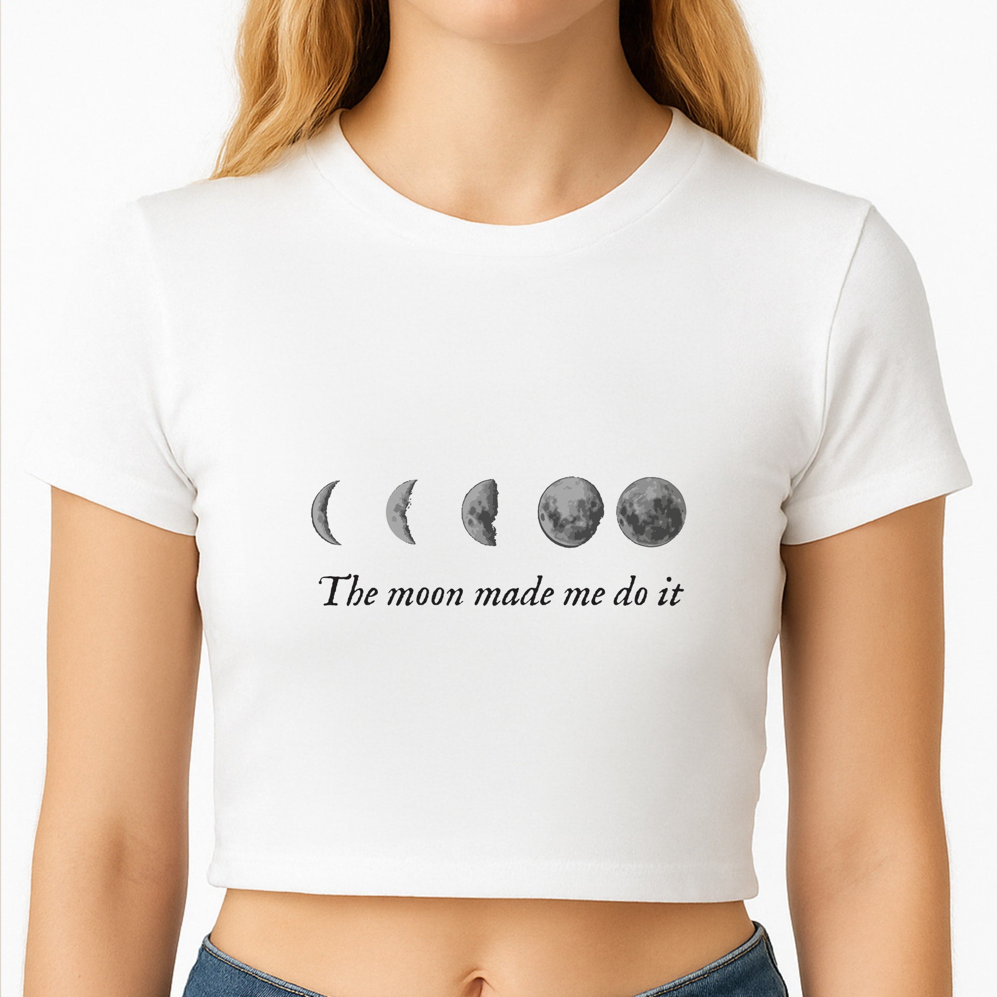 The Moon Made Me Do It Crop Top