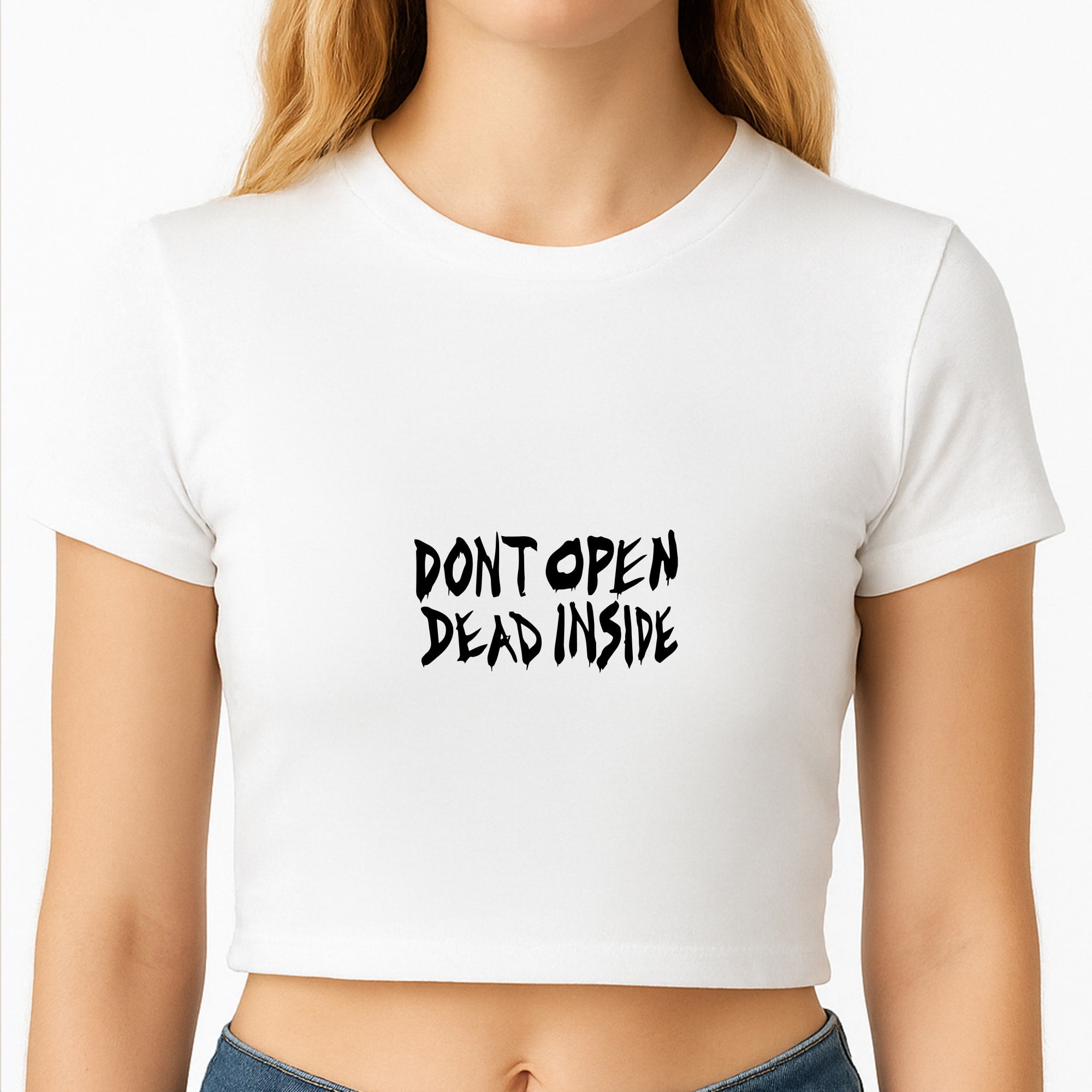 Don't Open Dead Inside - TWD Crop Top
