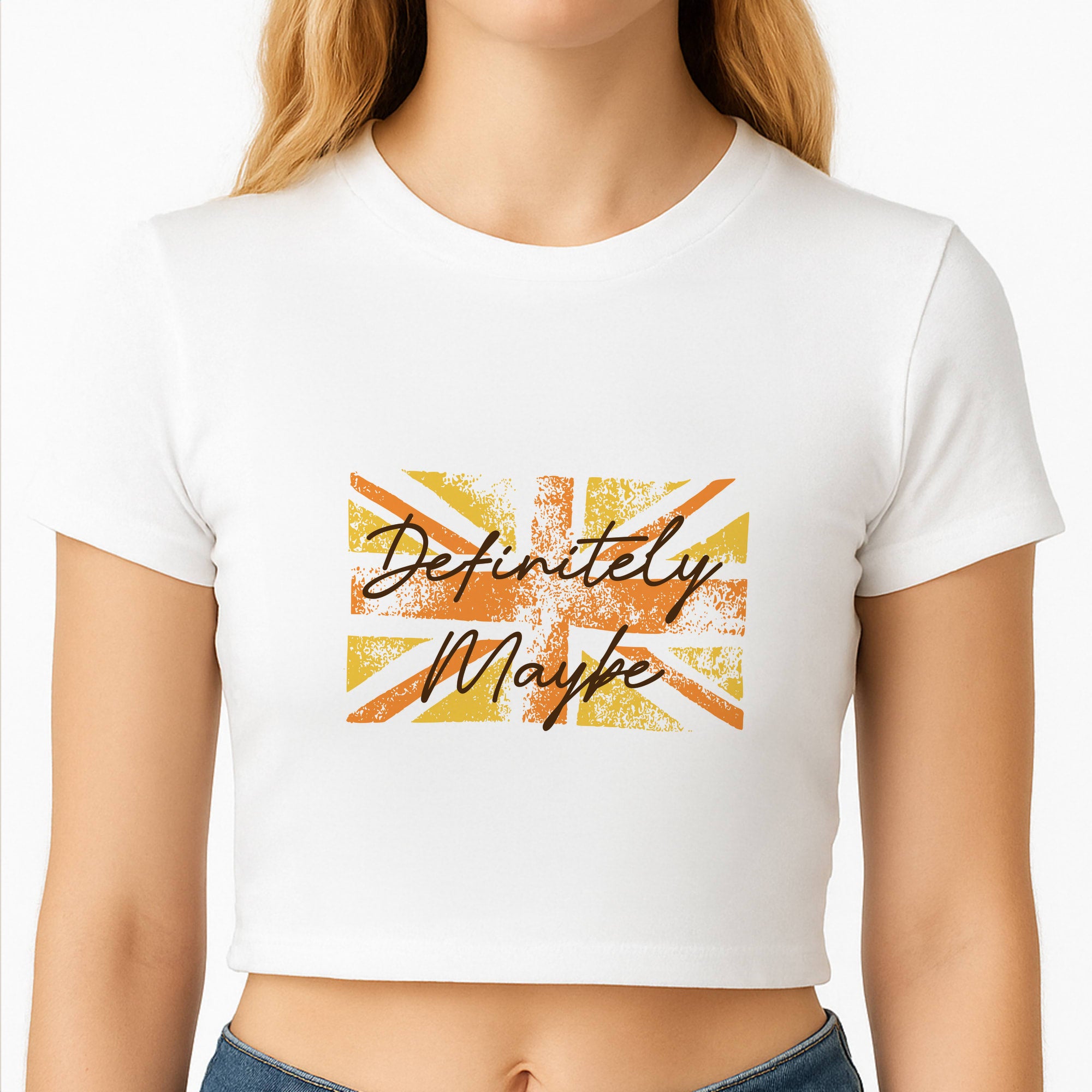 Definitely Maybe Crop Top