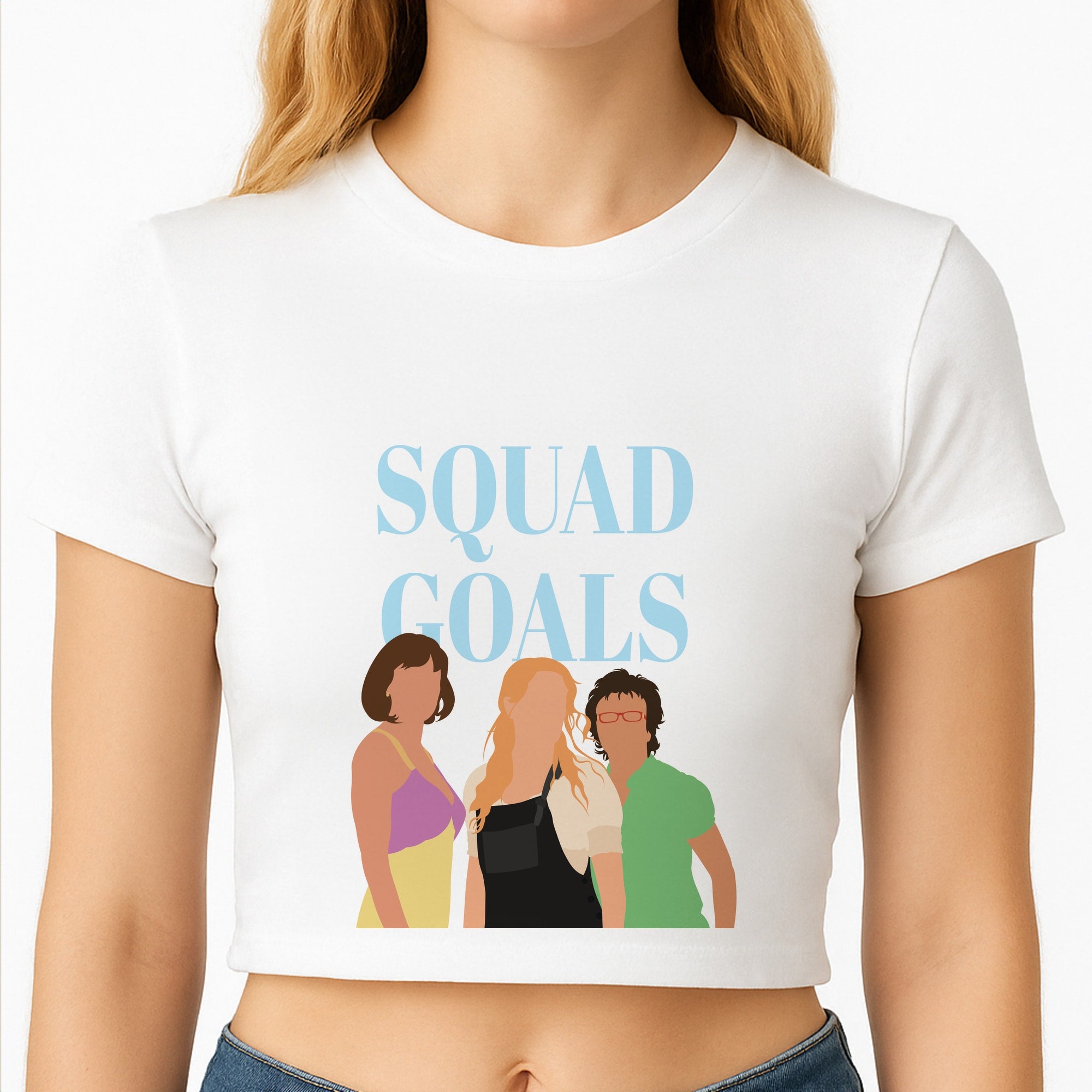 Squad Goals - Mamma Mia Crop Top