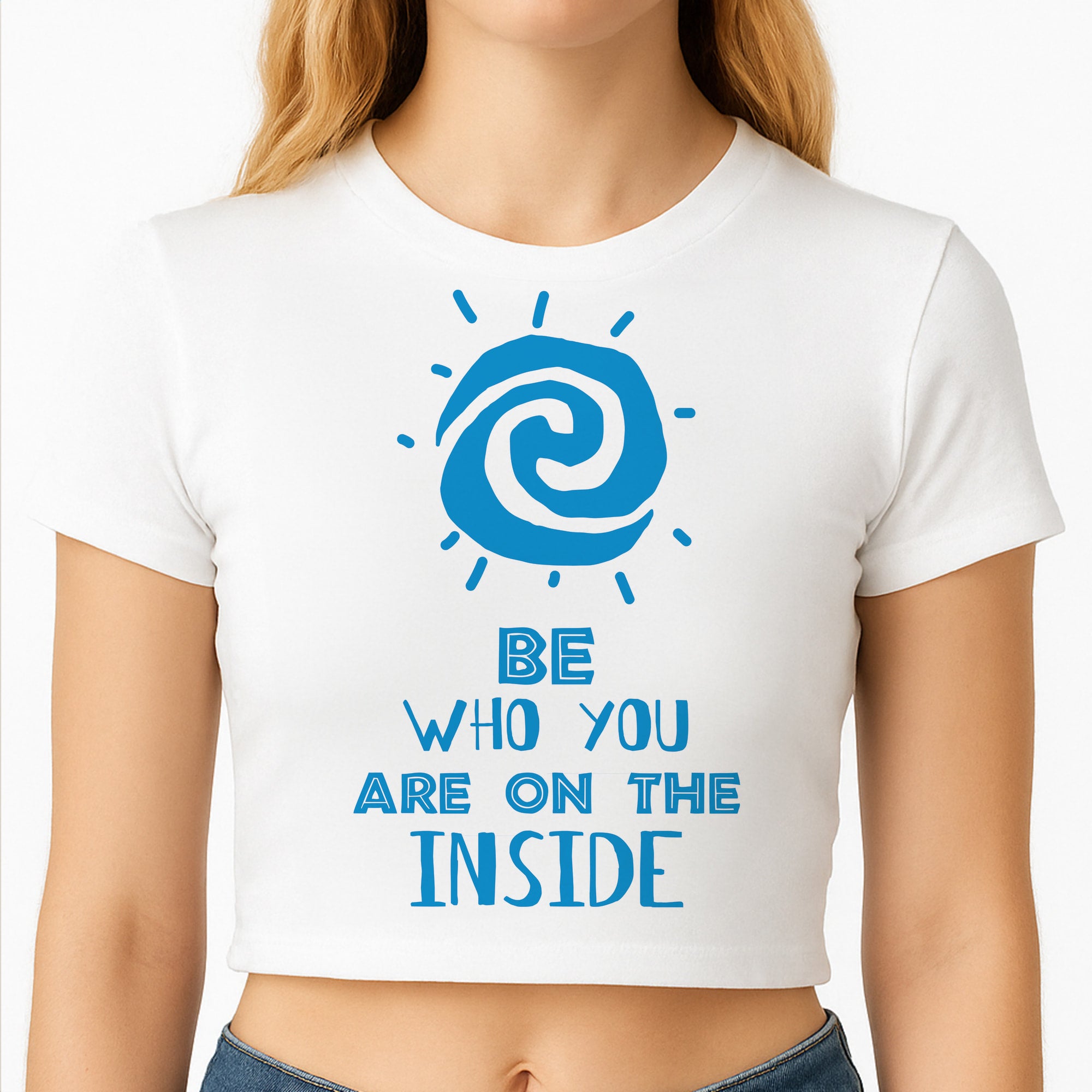 Be Who You Crop Top