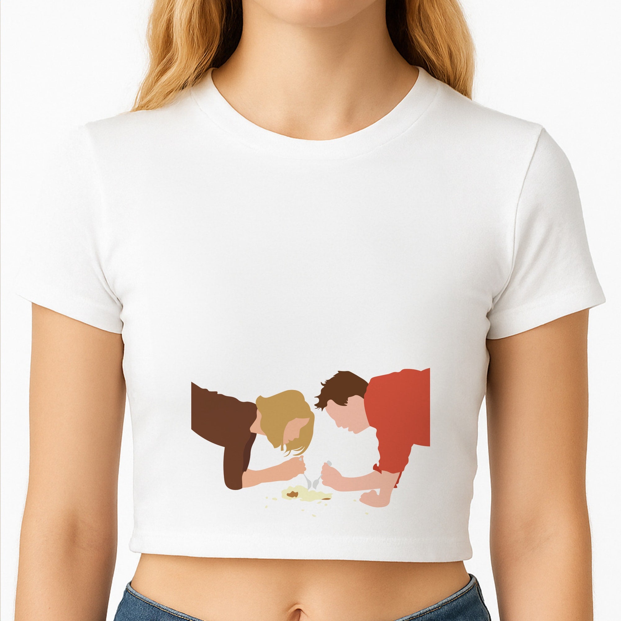 Eating Some Food Crop Top