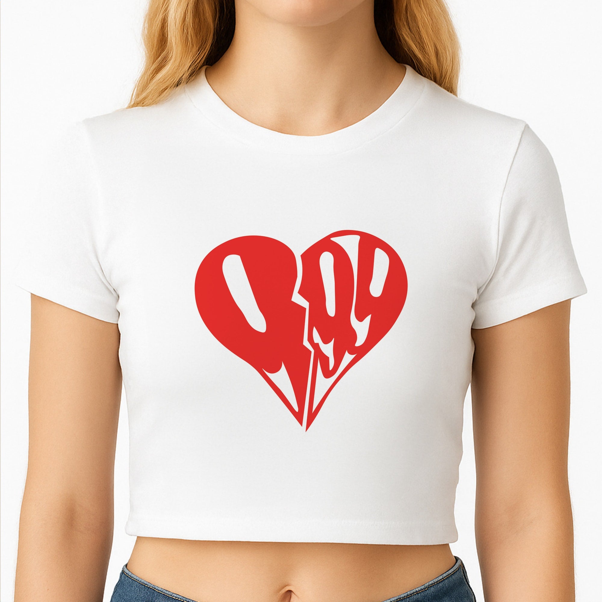 Heart - Juice Crop Top