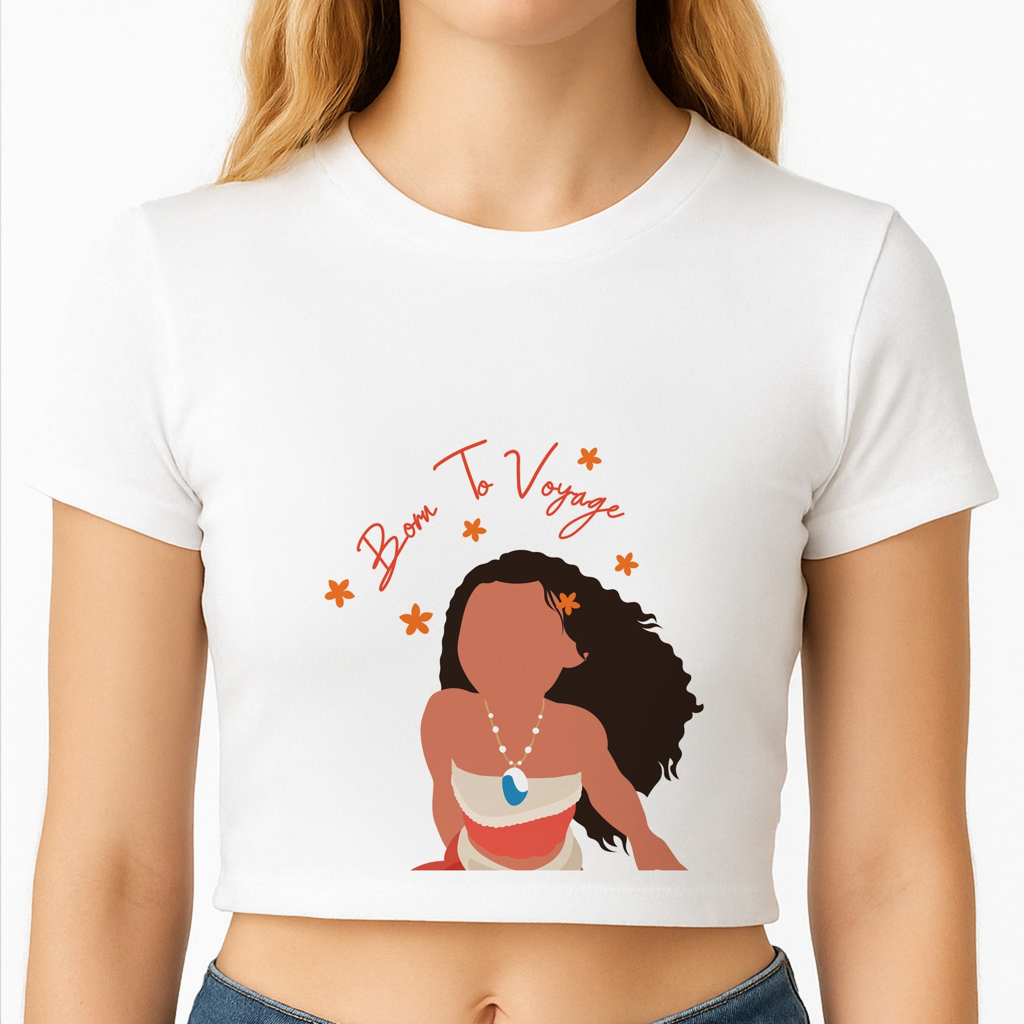 Born To Voyage Crop Top