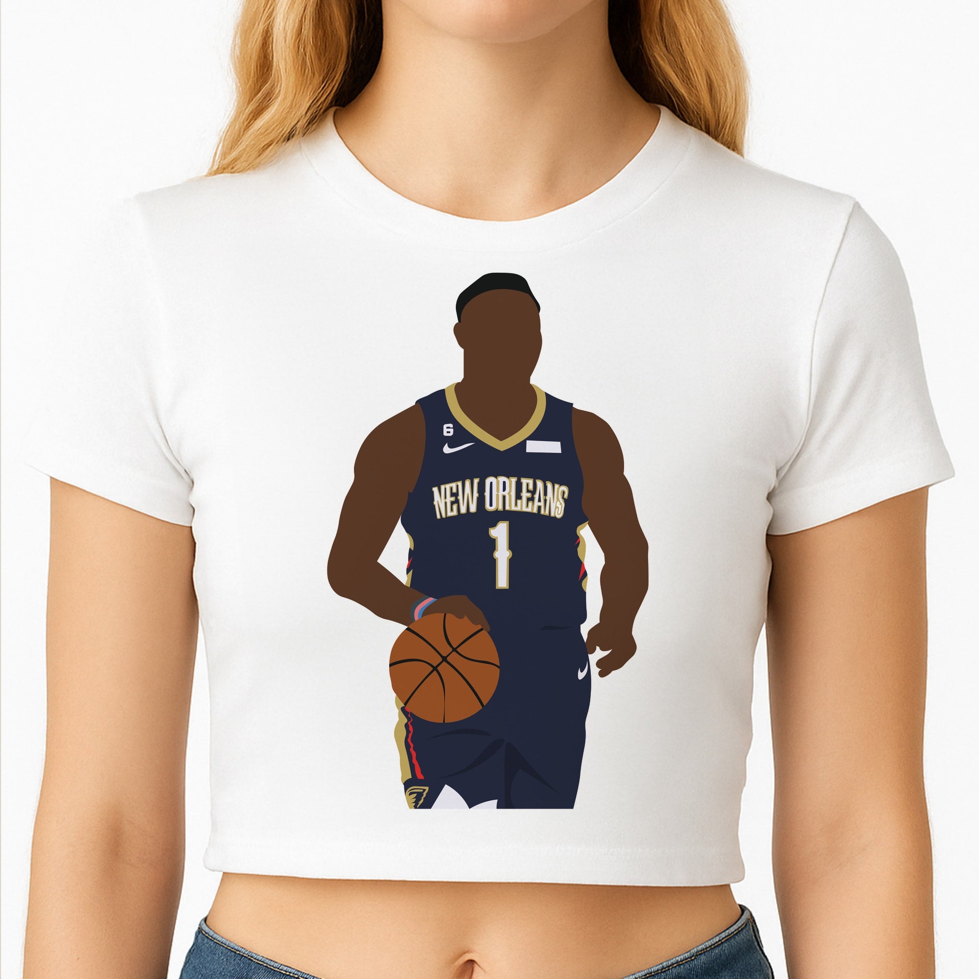 Williamson - Basketball Crop Top