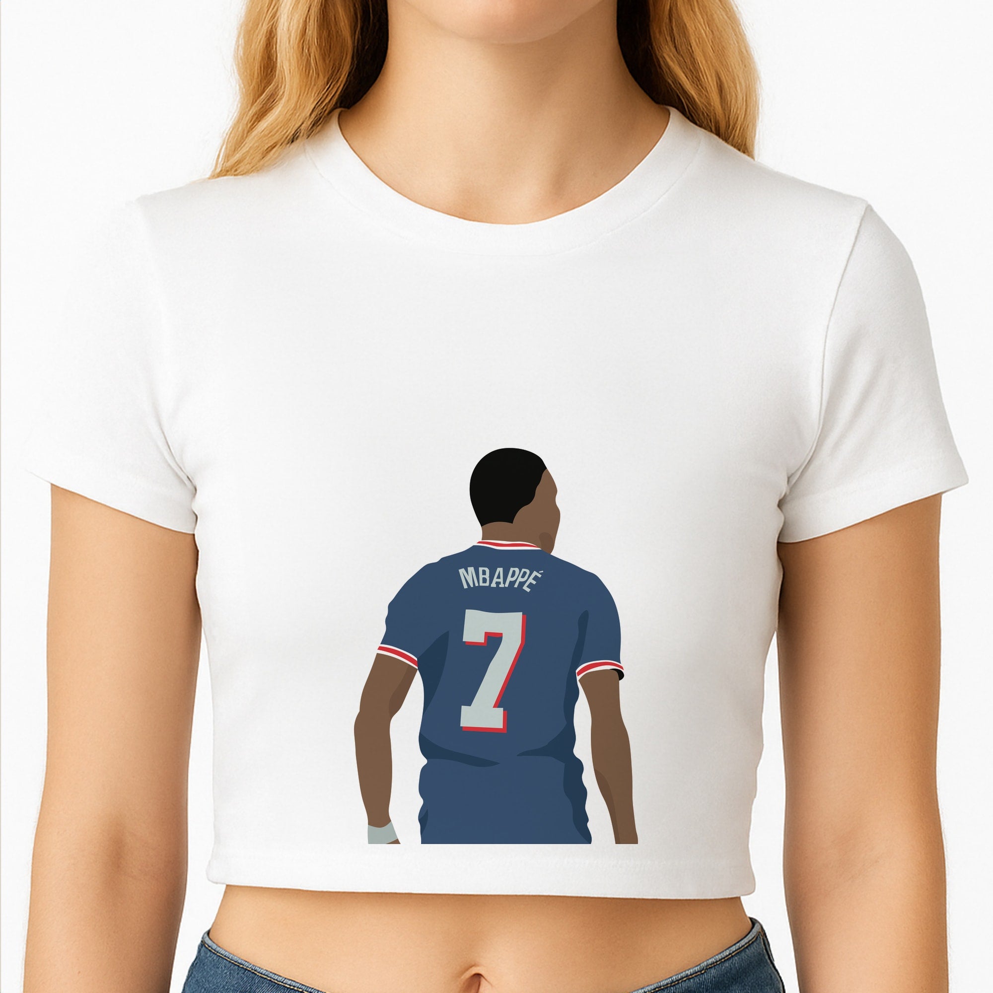 Mbappe - Football Crop Top