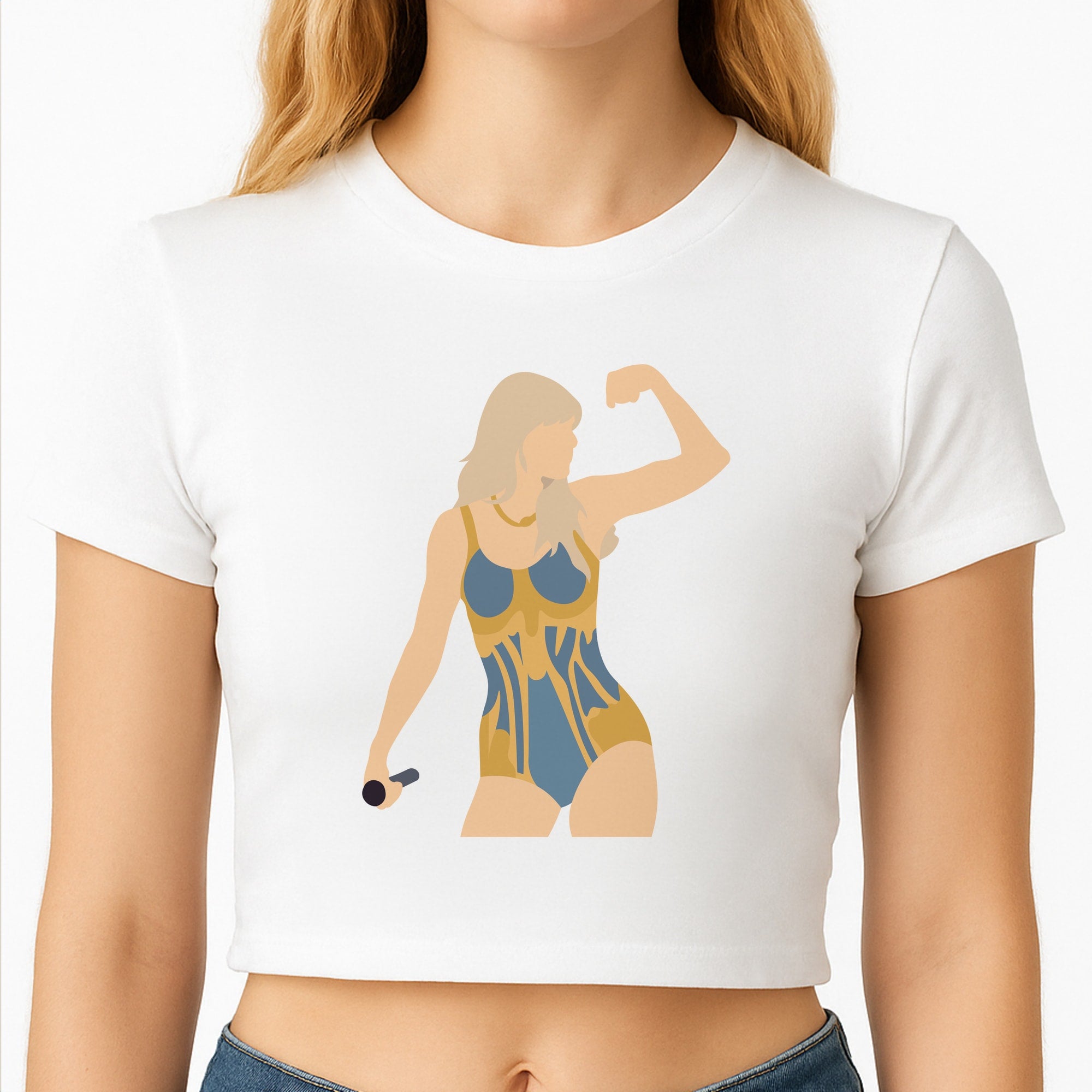 The Man - Taylor Crop Top