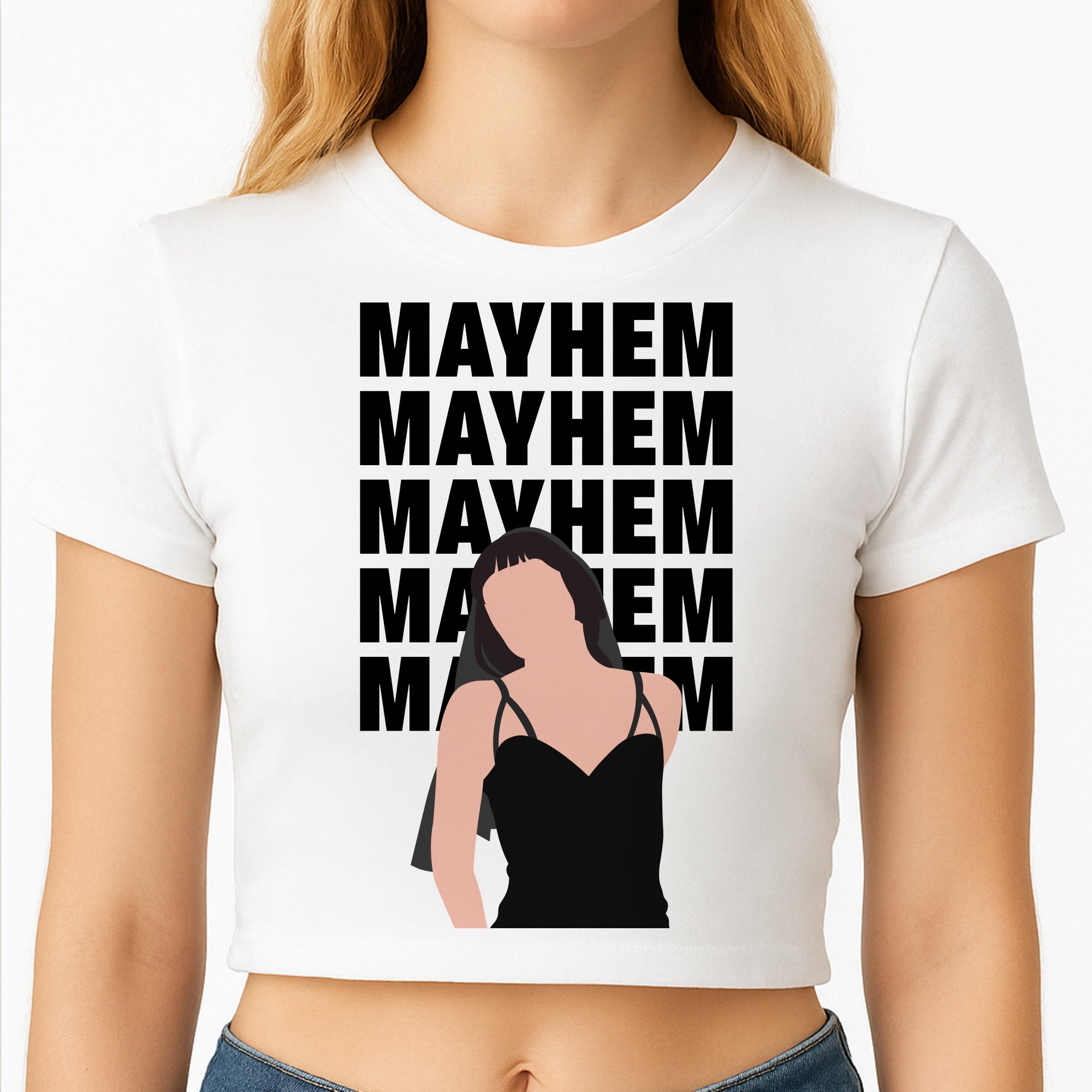 Neon Green Mayhem Crop Top