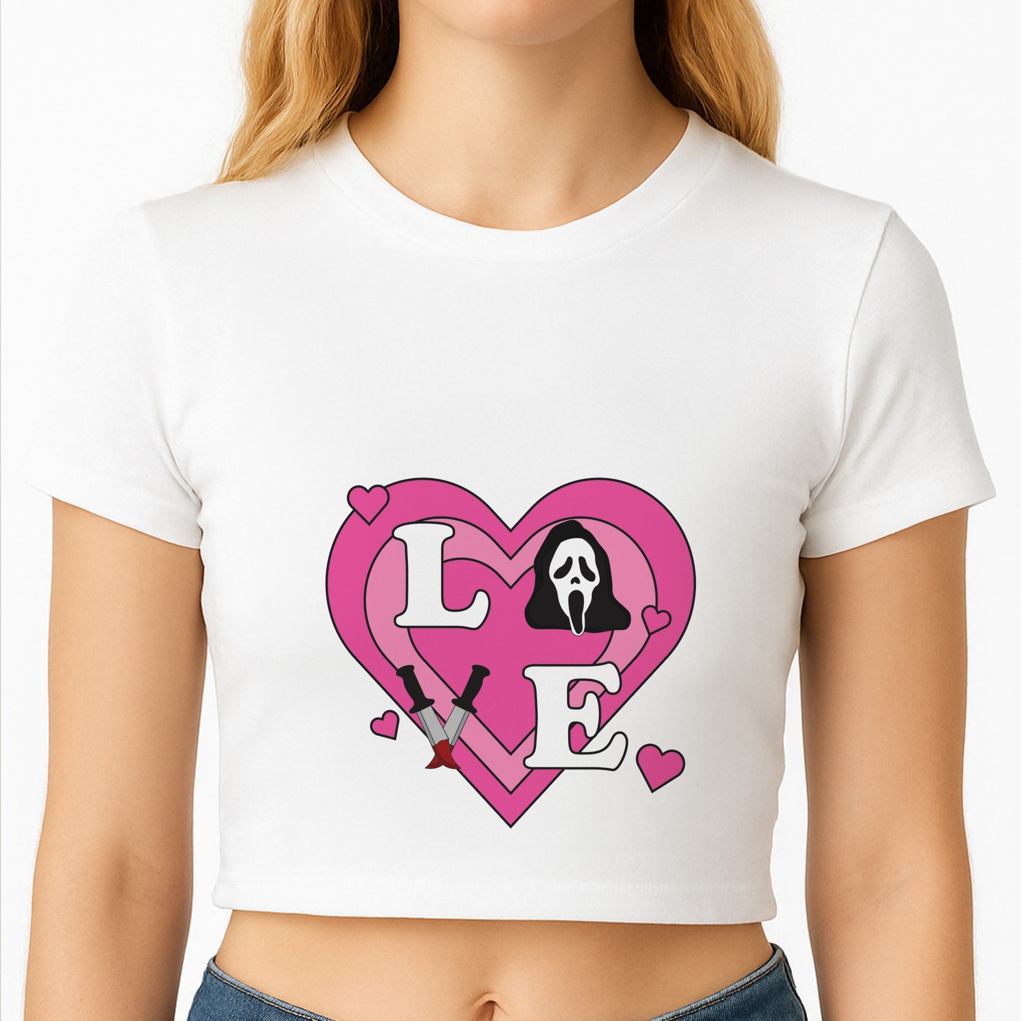 Love Ghost Crop Top