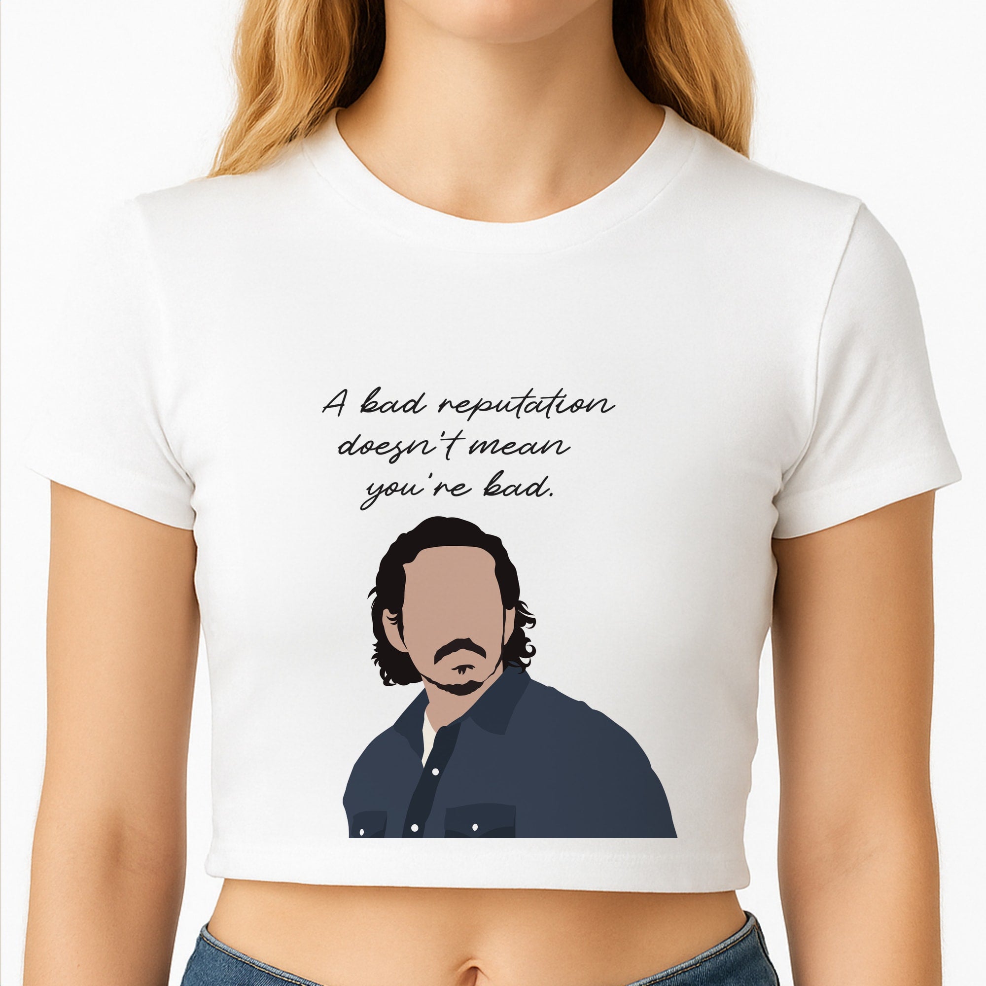 A Bad Reputation Crop Top