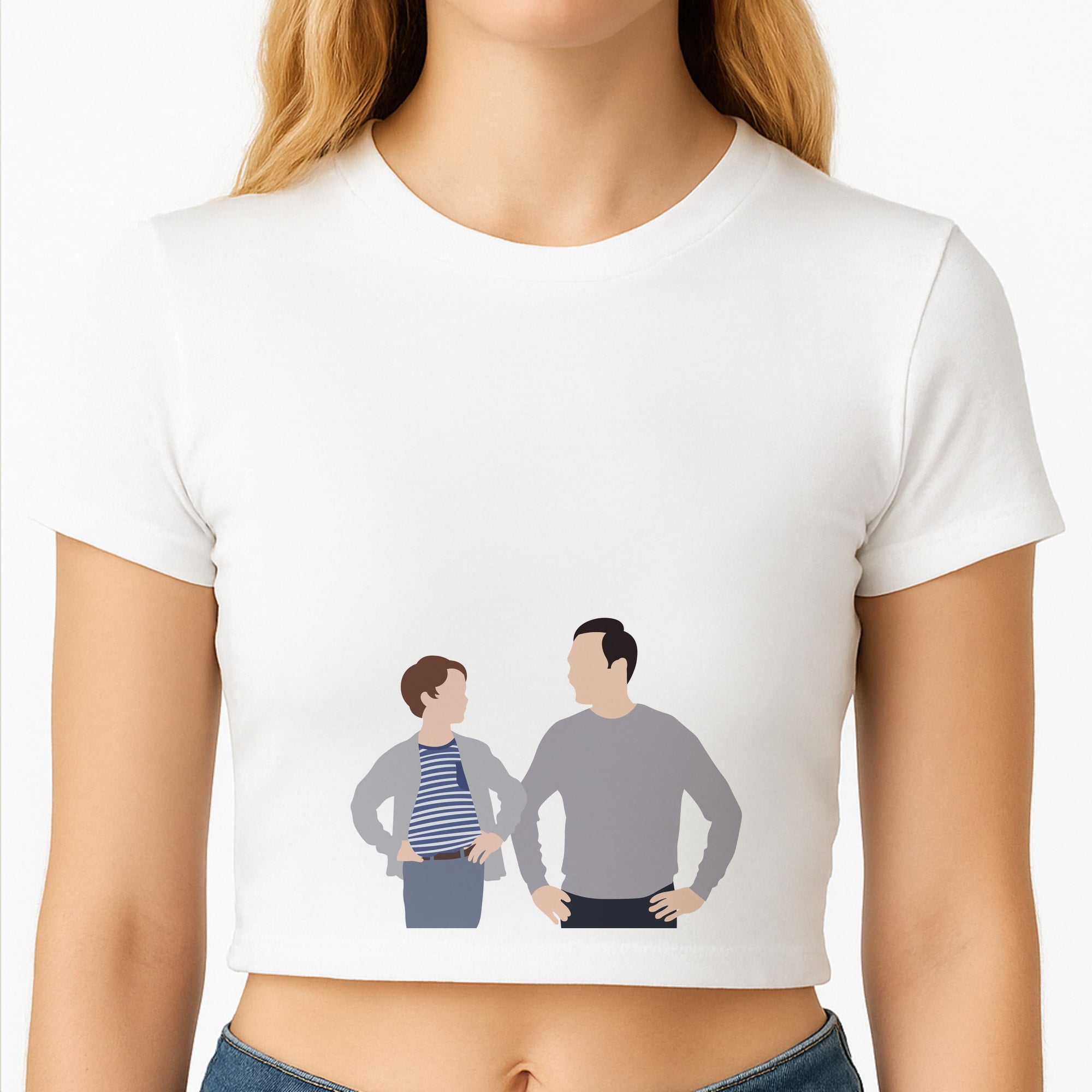 Big And Little Sheldon - Sheldon Crop Top