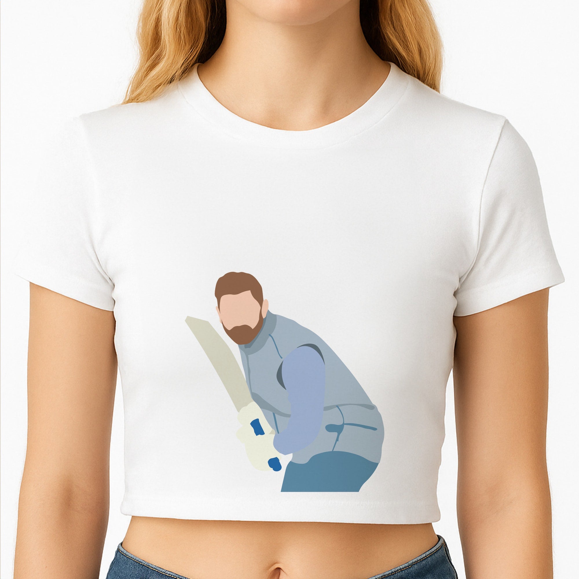 Bairstow - Cricket Crop Top
