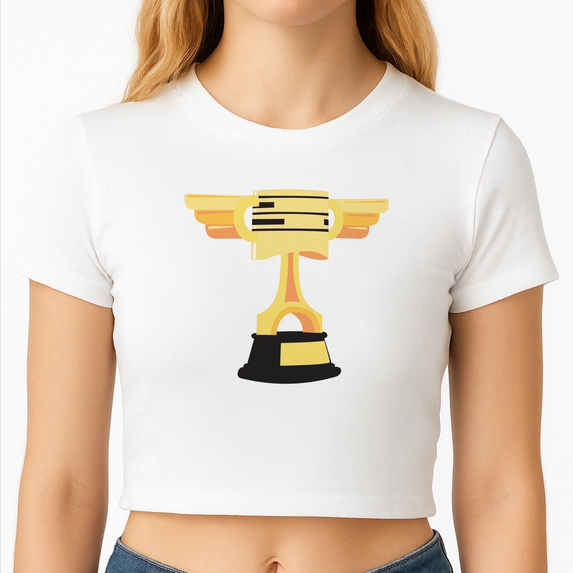 Trophy - Cars Crop Top