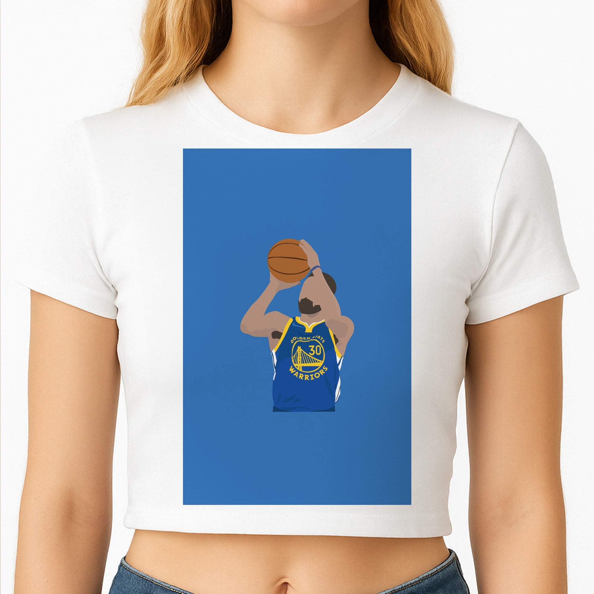 Curry - Basketball Crop Top