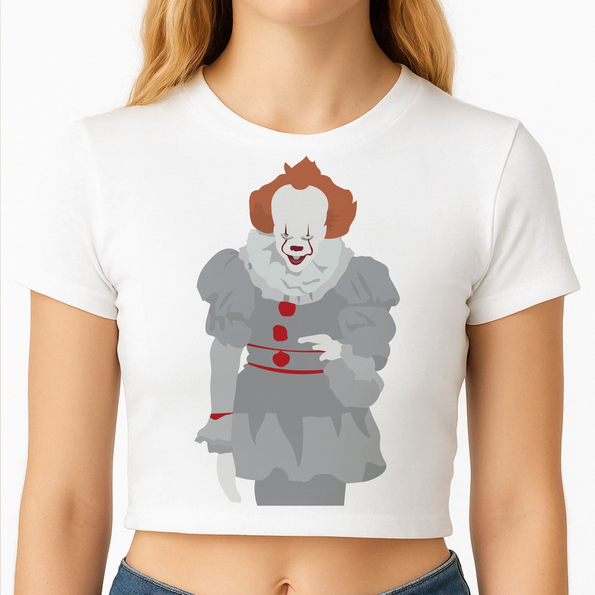 Pennywise - Clown Crop Top