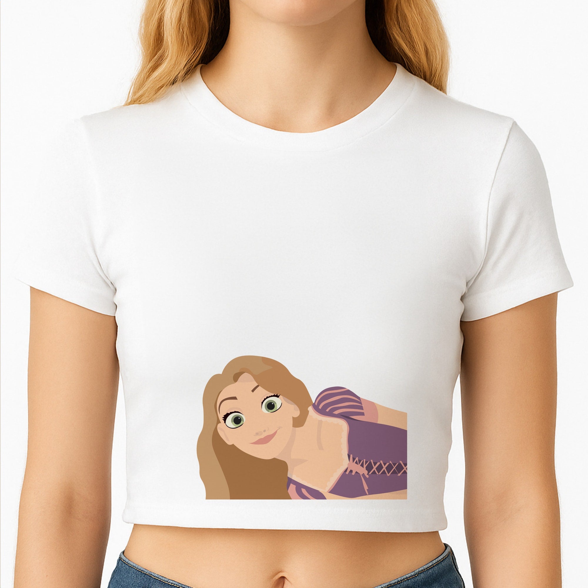 Rapunzel Crop Top