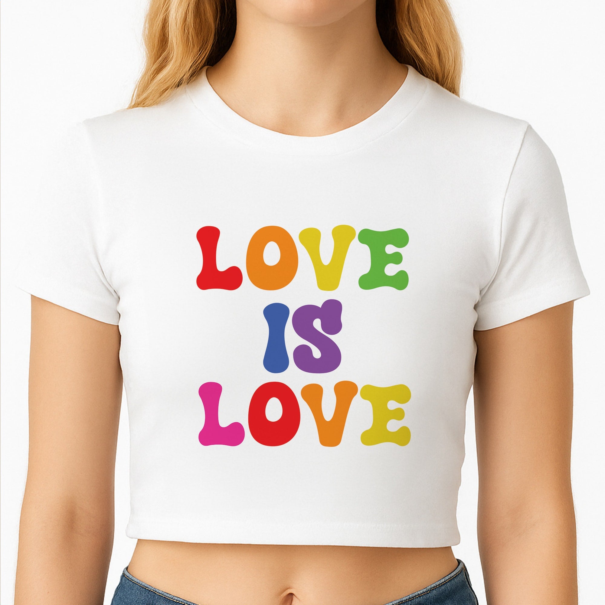 Love Is Love - Pride Crop Top