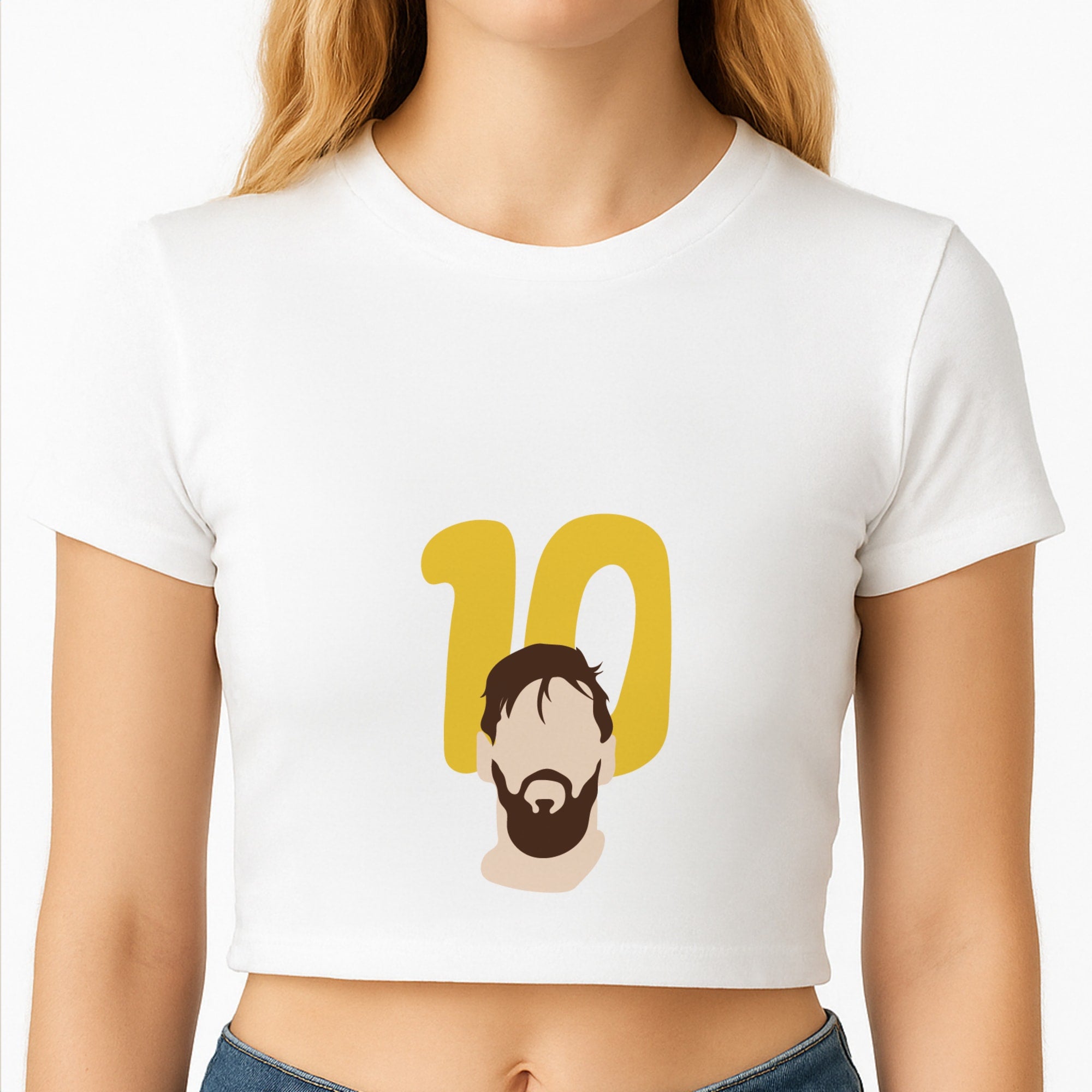 Number 10 - Messi Crop Top