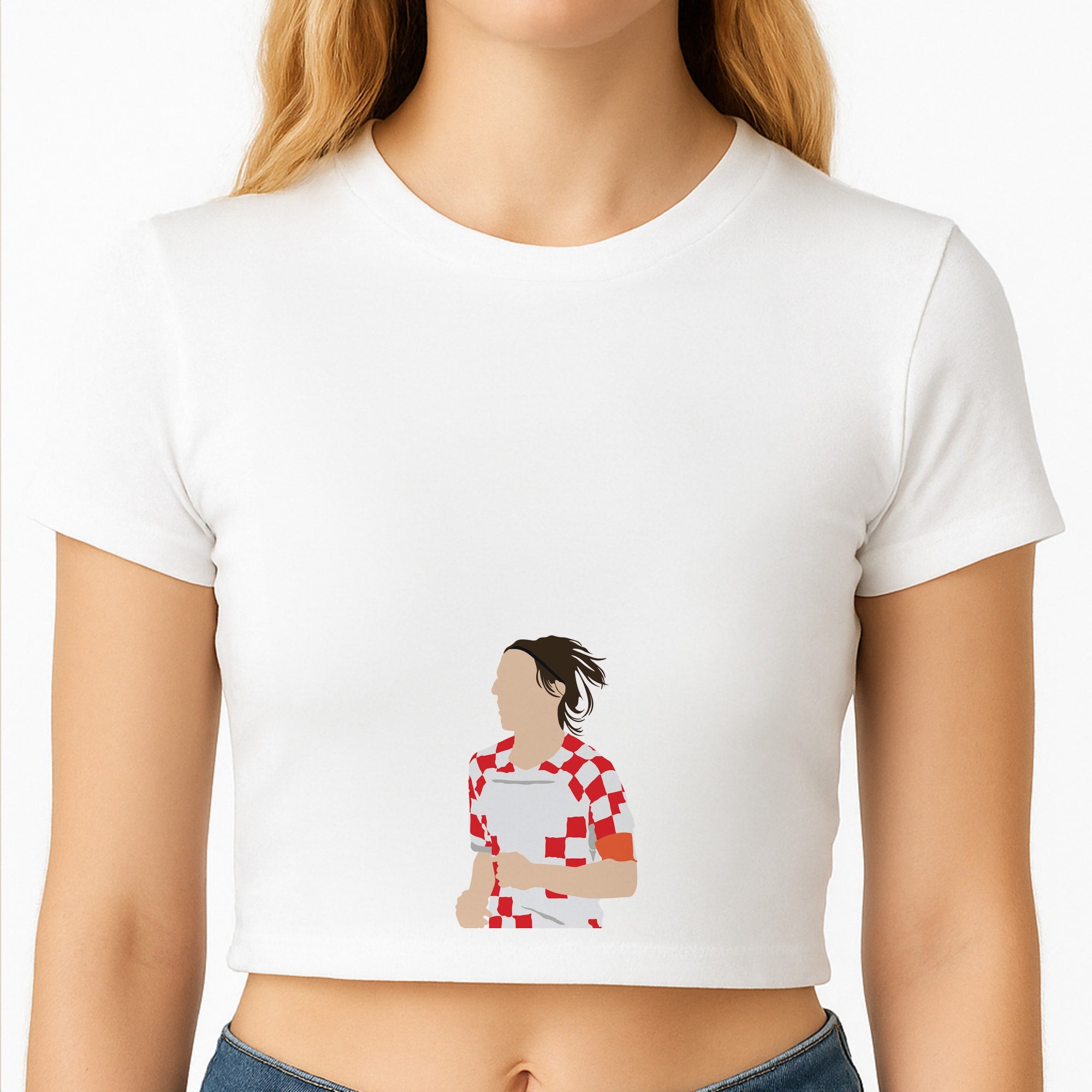 Modric - Football Crop Top