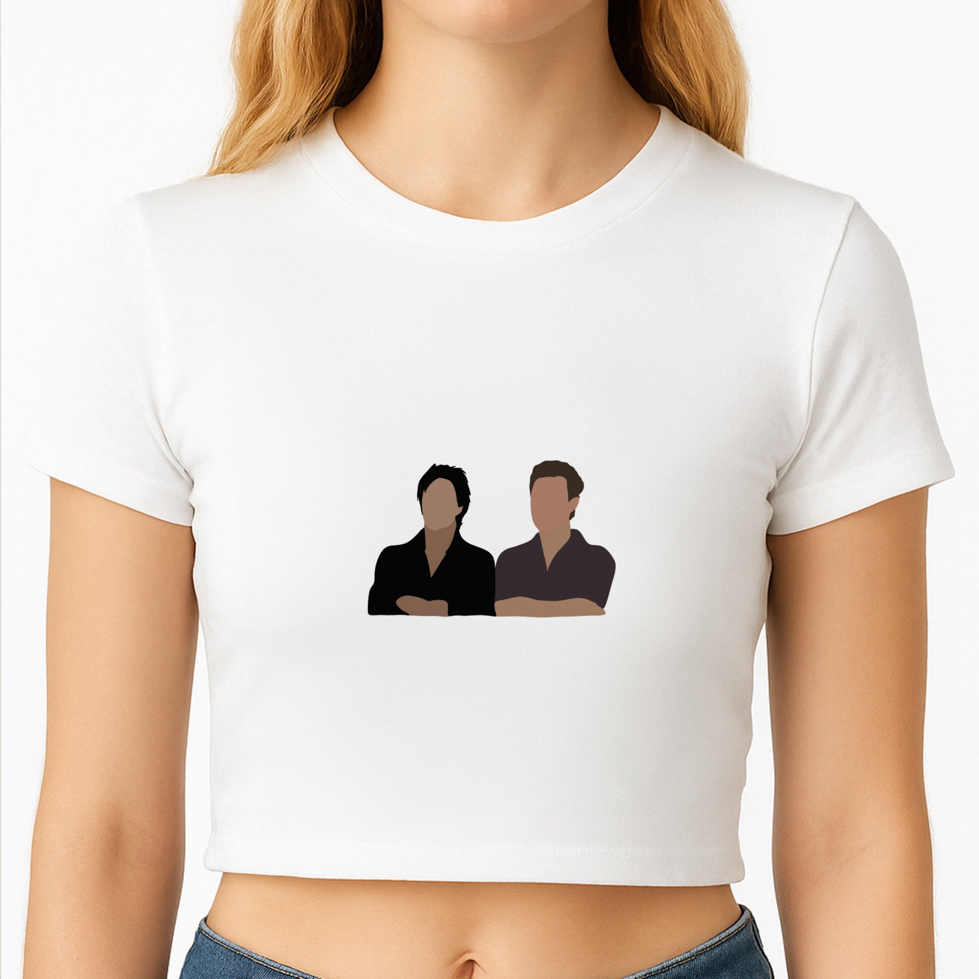 Salvatore Cartoons - VD Crop Top