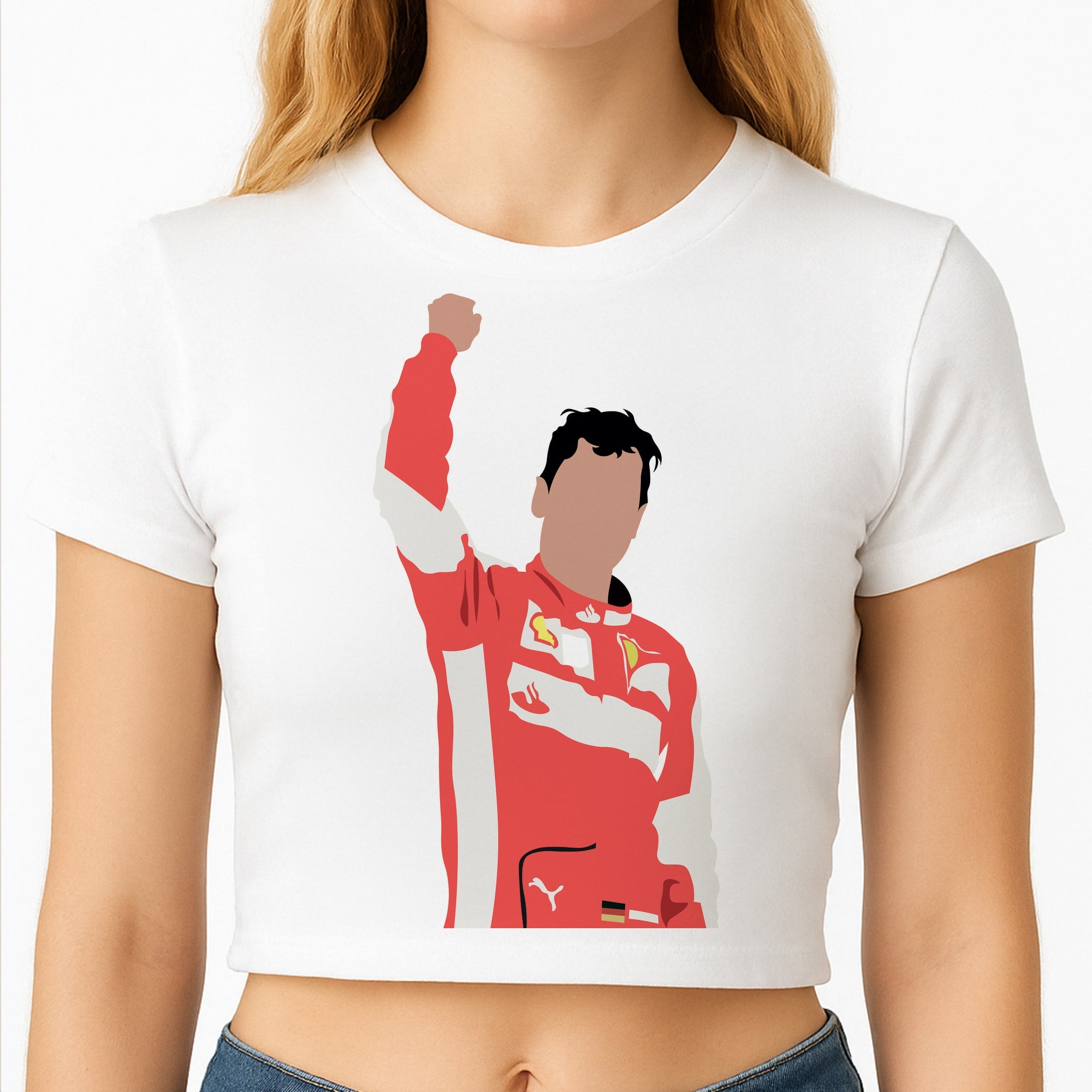 Vettel - F1 Crop Top